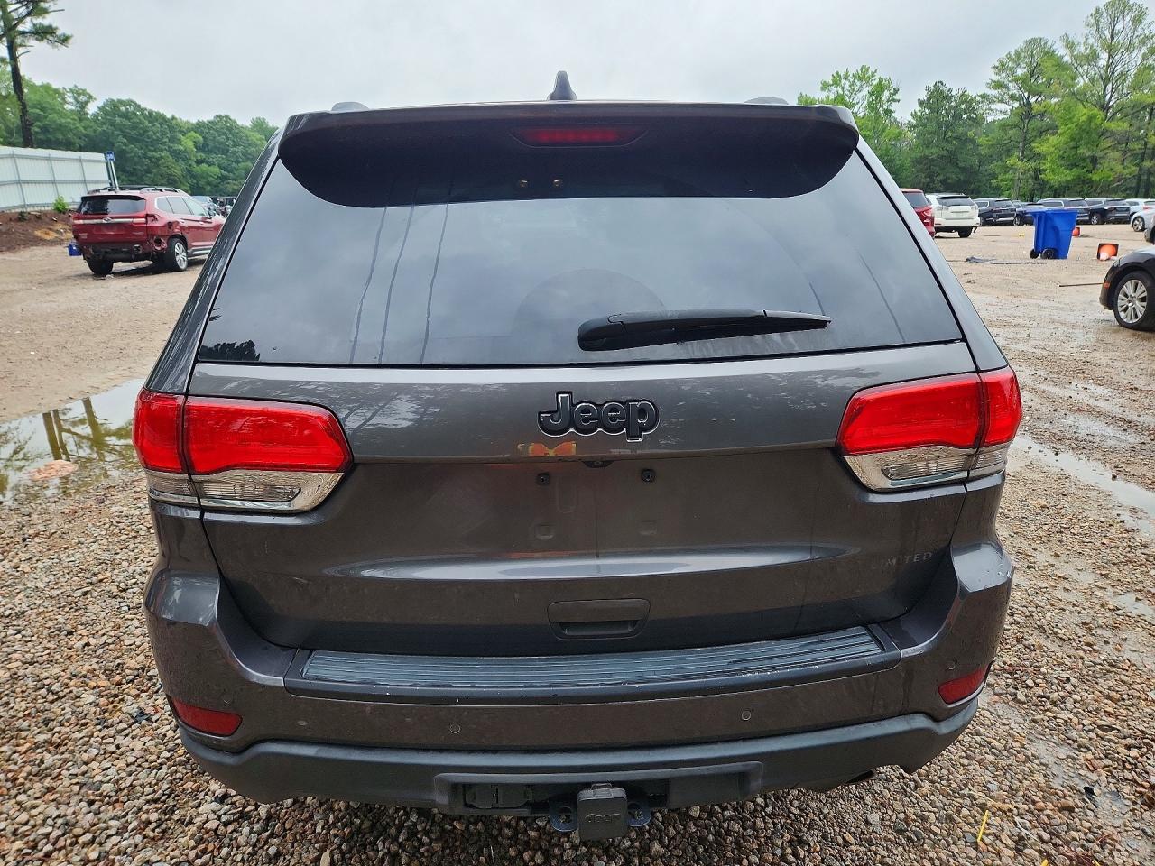 2015 Jeep Grand Cherokee Limited Gray vin: 1C4RJEBG0FC669839