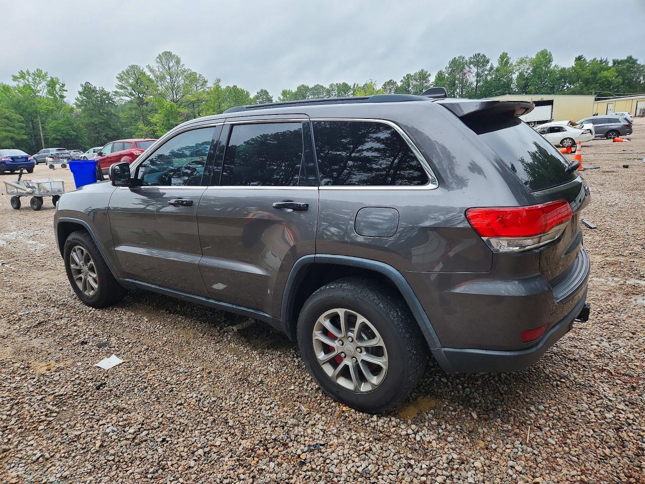 2015 Jeep Grand Cherokee Limited Gray vin: 1C4RJEBG0FC669839