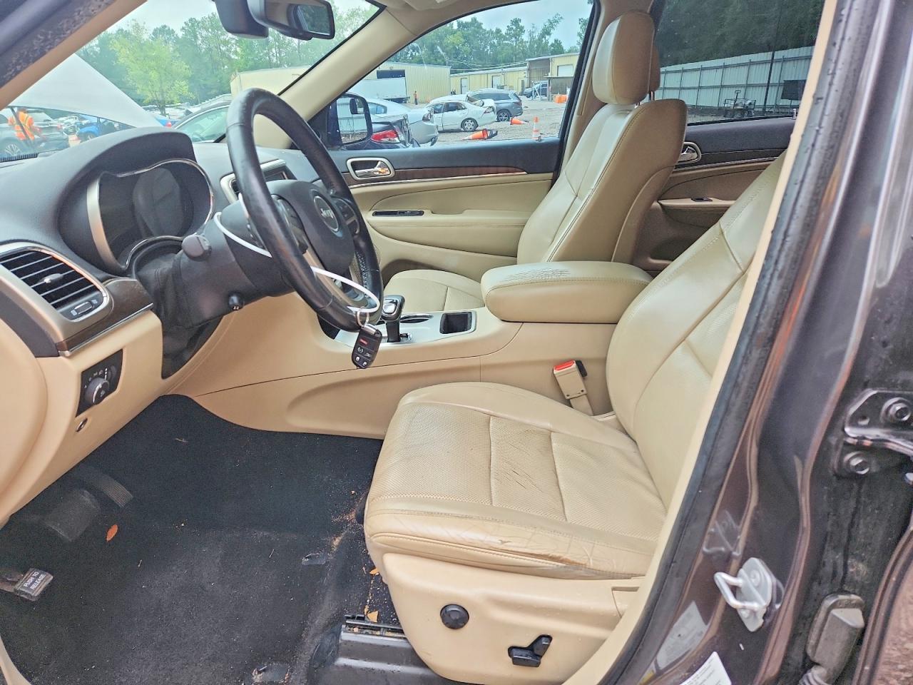 2015 Jeep Grand Cherokee Limited Gray vin: 1C4RJEBG0FC669839