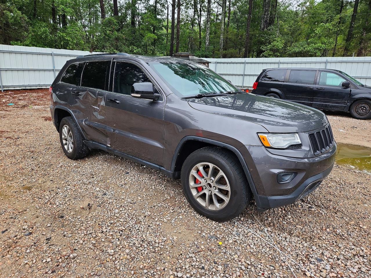 2015 Jeep Grand Cherokee Limited Gray vin: 1C4RJEBG0FC669839