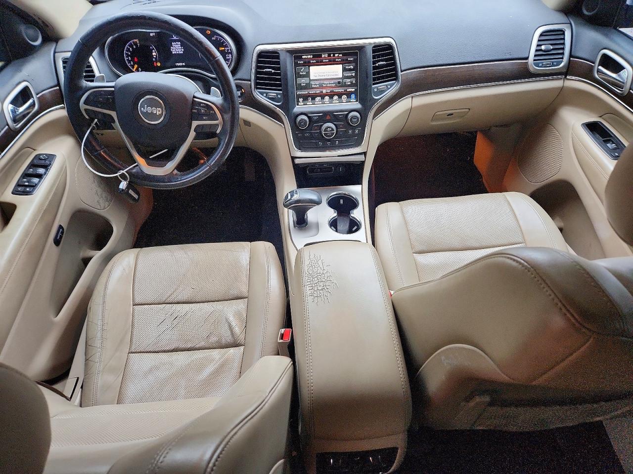 2015 Jeep Grand Cherokee Limited Gray vin: 1C4RJEBG0FC669839
