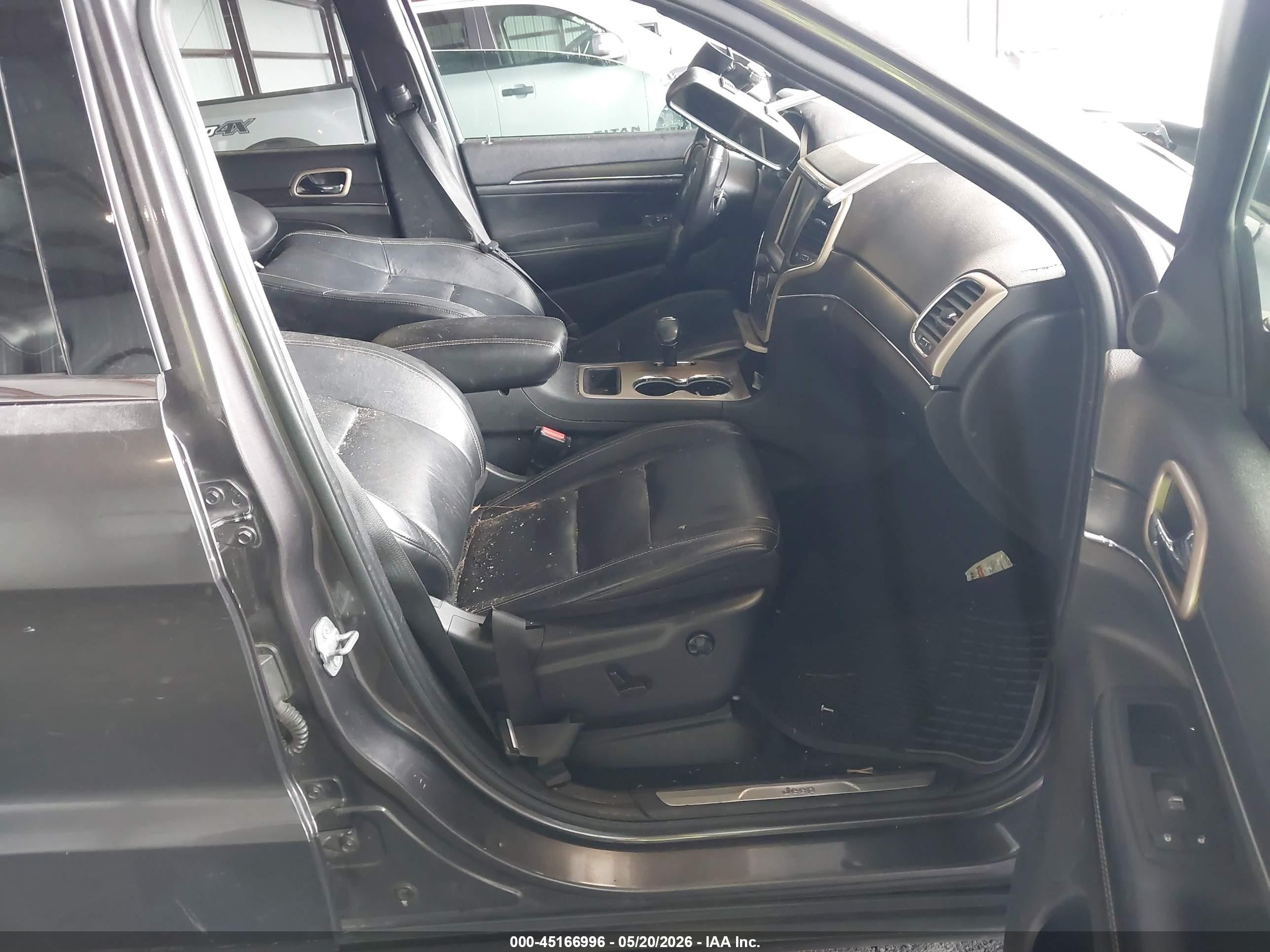 2015 Jeep Grand Cherokee Limited Gray vin: 1C4RJEBG0FC779905