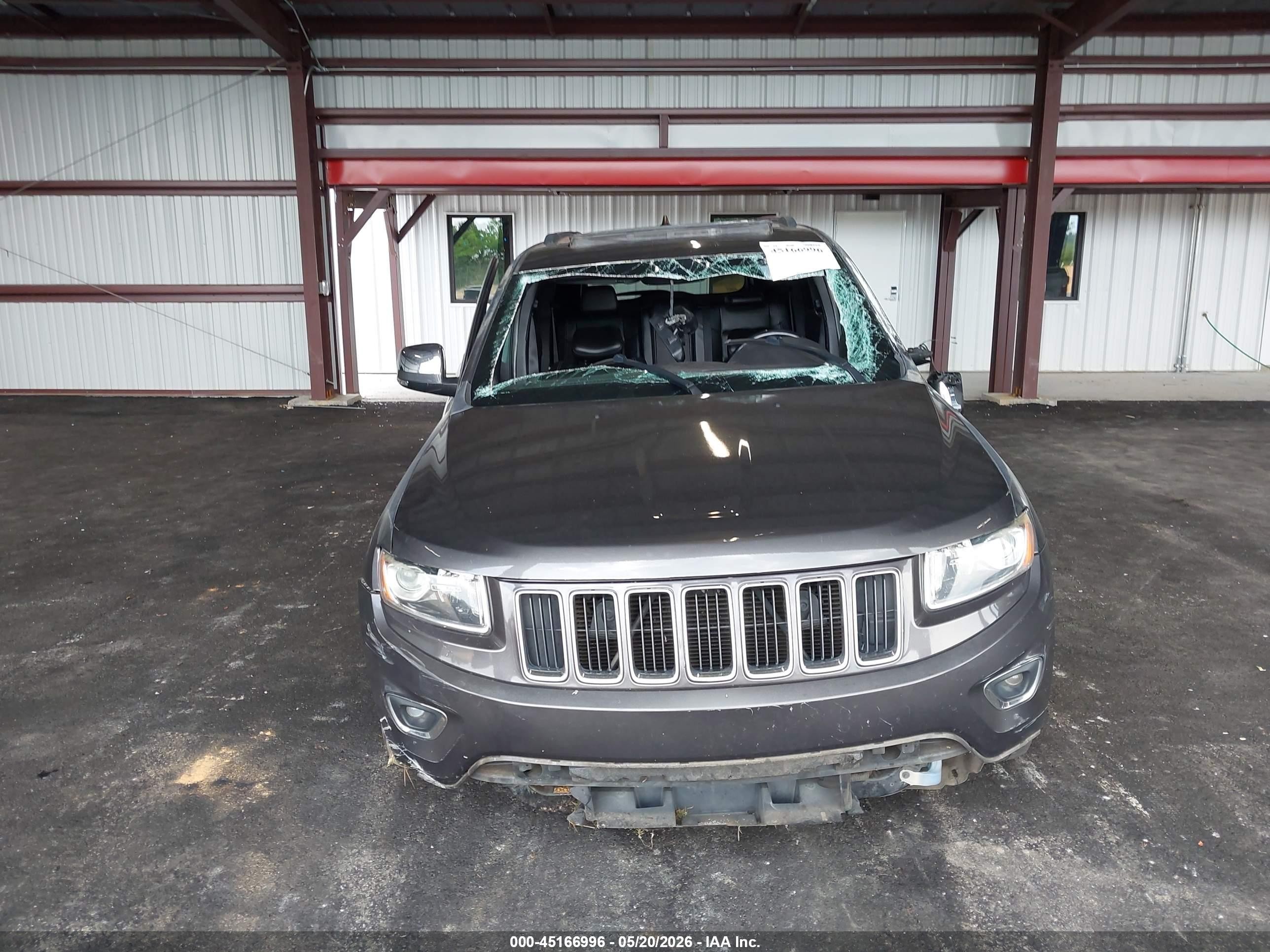 2015 Jeep Grand Cherokee Limited Gray vin: 1C4RJEBG0FC779905