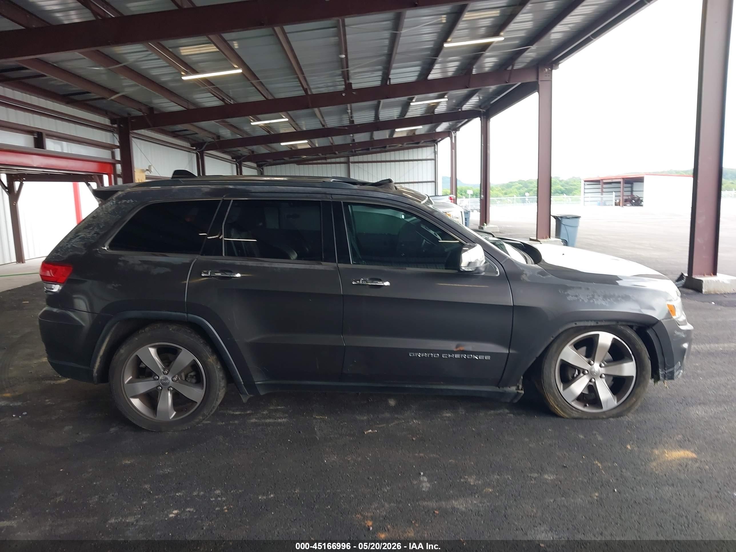 2015 Jeep Grand Cherokee Limited Gray vin: 1C4RJEBG0FC779905