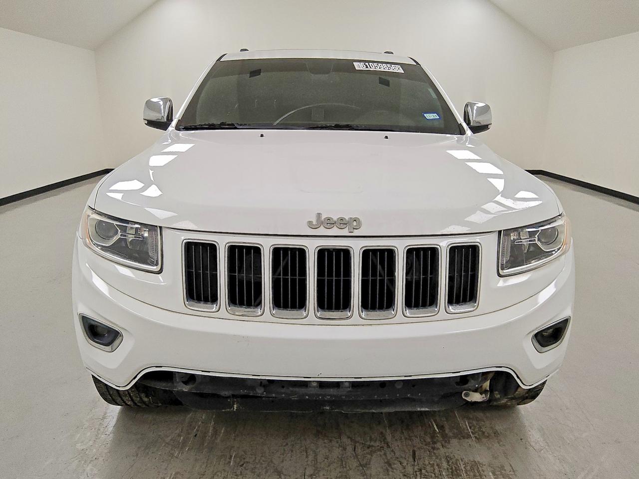 2015 Jeep Grand Cherokee Limited White vin: 1C4RJEBG0FC780181