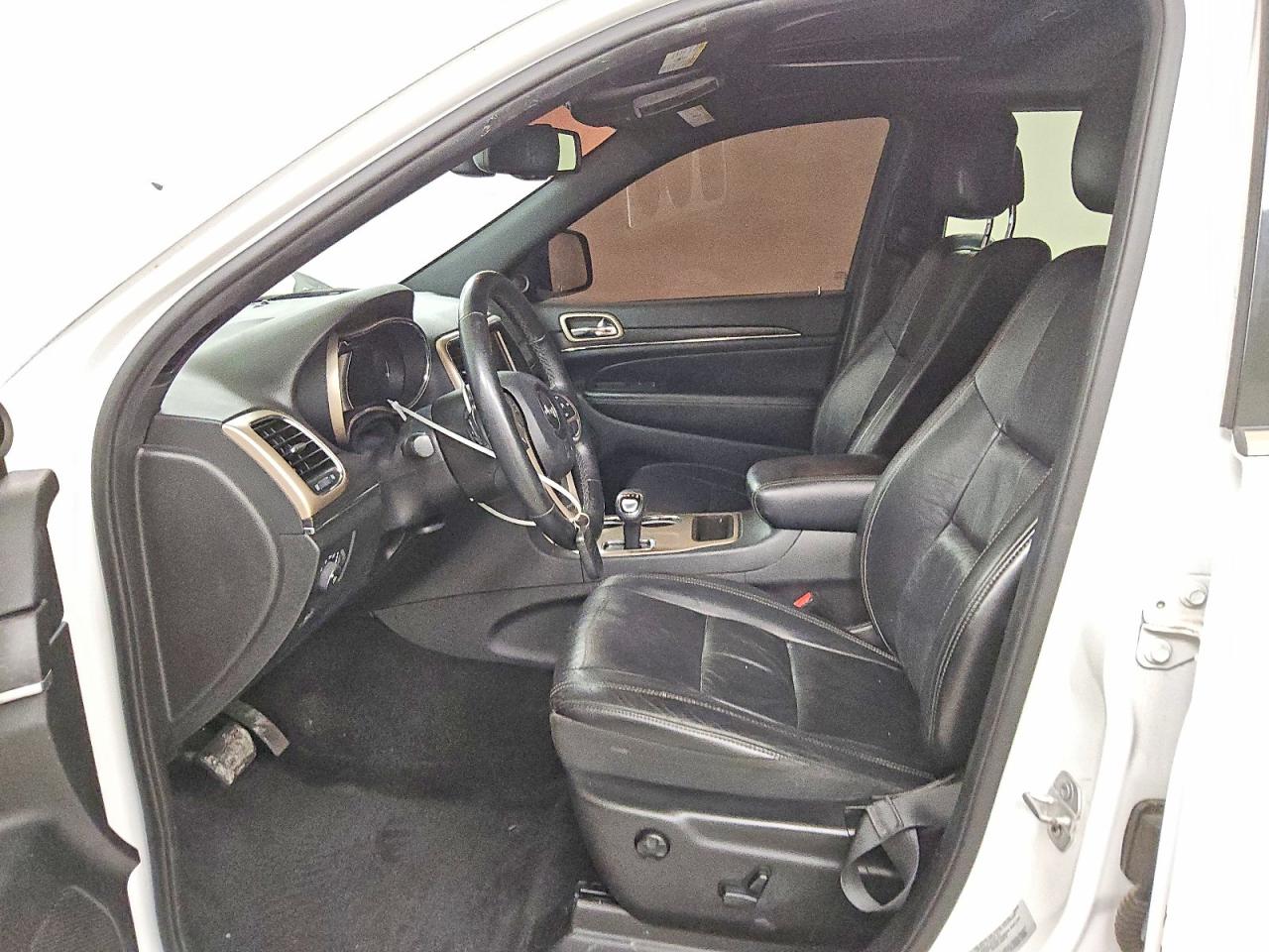 2015 Jeep Grand Cherokee Limited White vin: 1C4RJEBG0FC780181