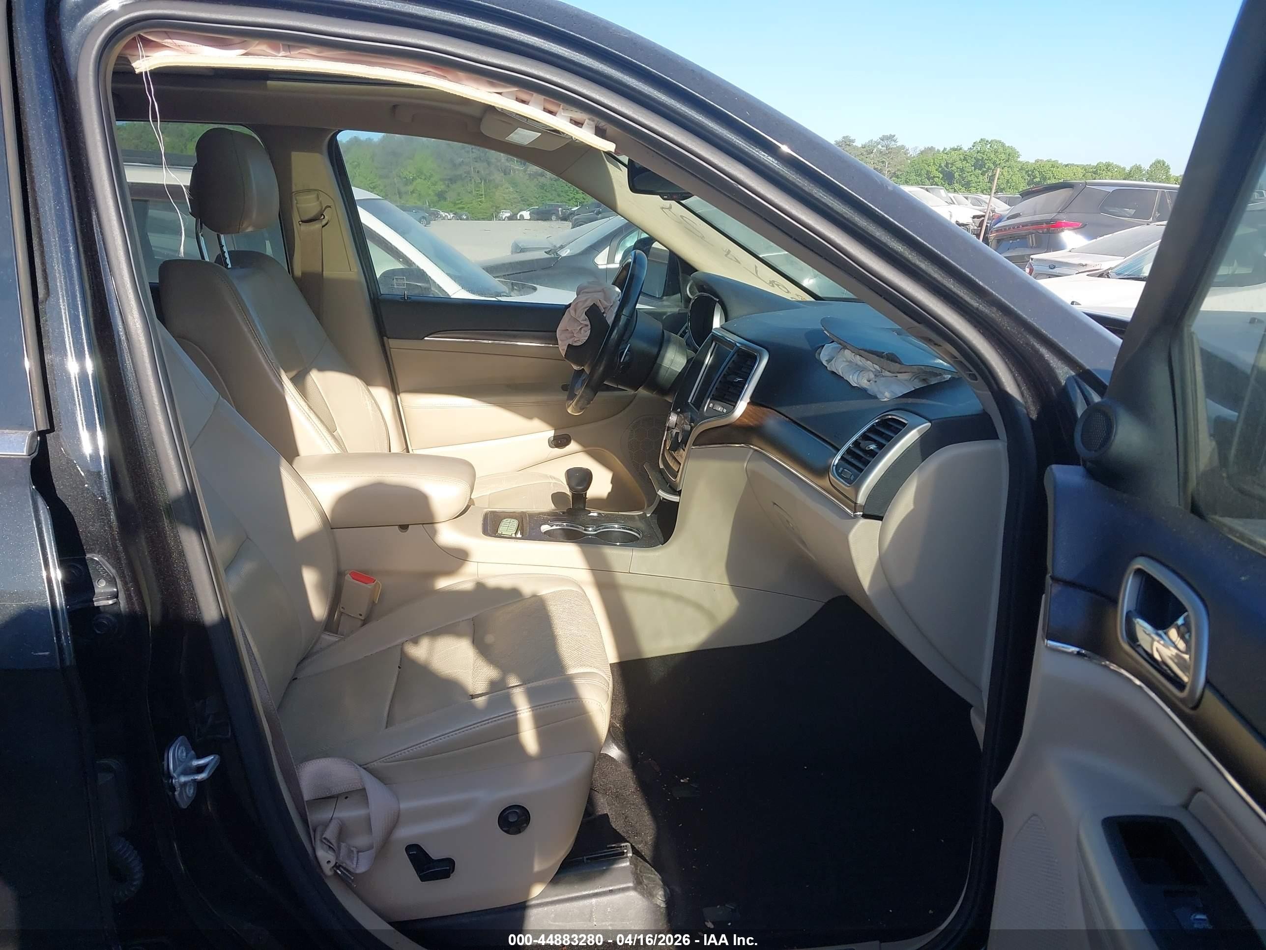 2015 Jeep Grand Cherokee Limited Черный vin: 1C4RJEBG0FC807959