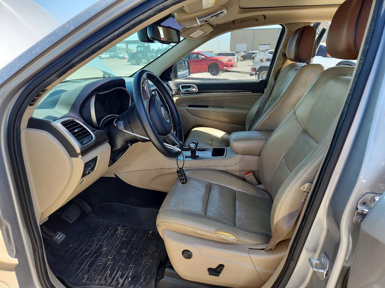 2015 Jeep Grand Cherokee Limited Silver vin: 1C4RJEBG0FC868034