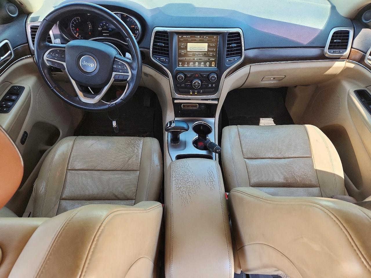 2015 Jeep Grand Cherokee Limited Silver vin: 1C4RJEBG0FC868034