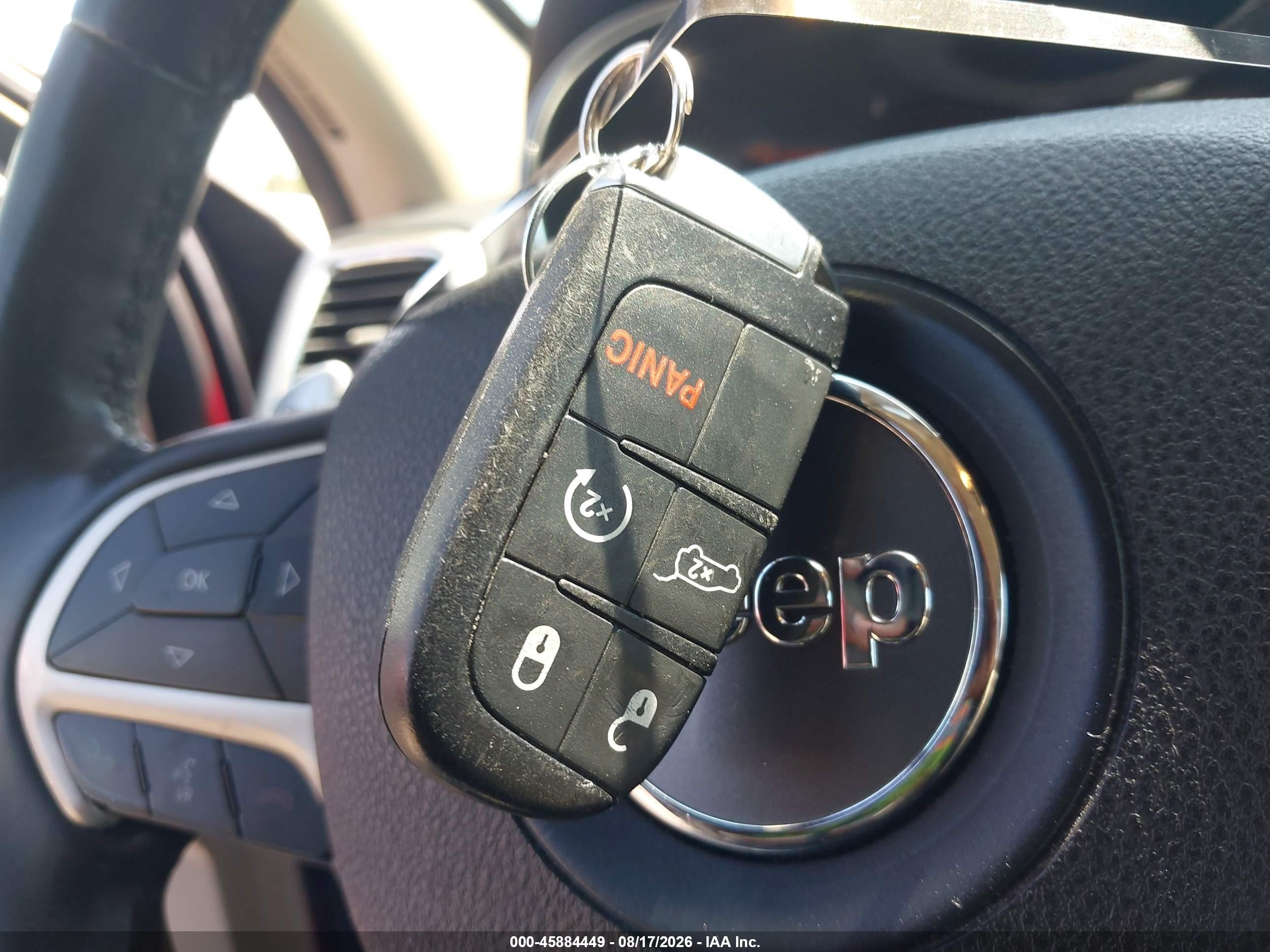 2017 Jeep Grand Cherokee Limited Темно-бордовый vin: 1C4RJEBG0HC770771