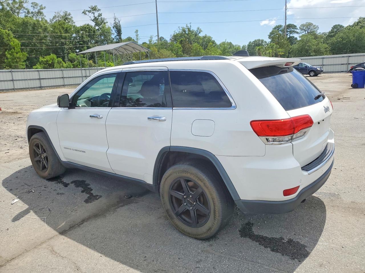 2014 Jeep Grand Cherokee Limited White vin: 1C4RJEBG1EC134064