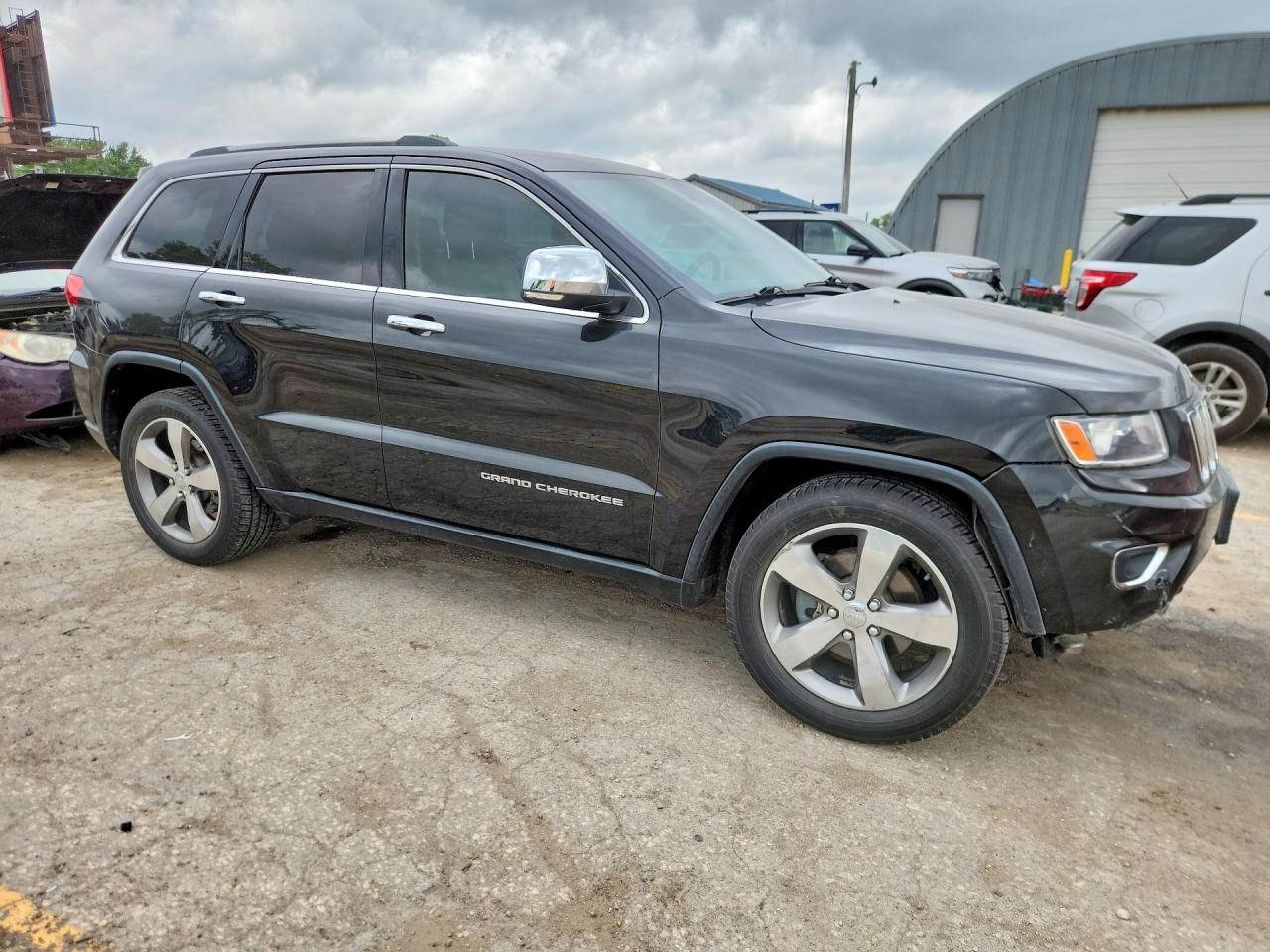 2014 Jeep Grand Cherokee Black vin: 1C4RJEBG1EC239817