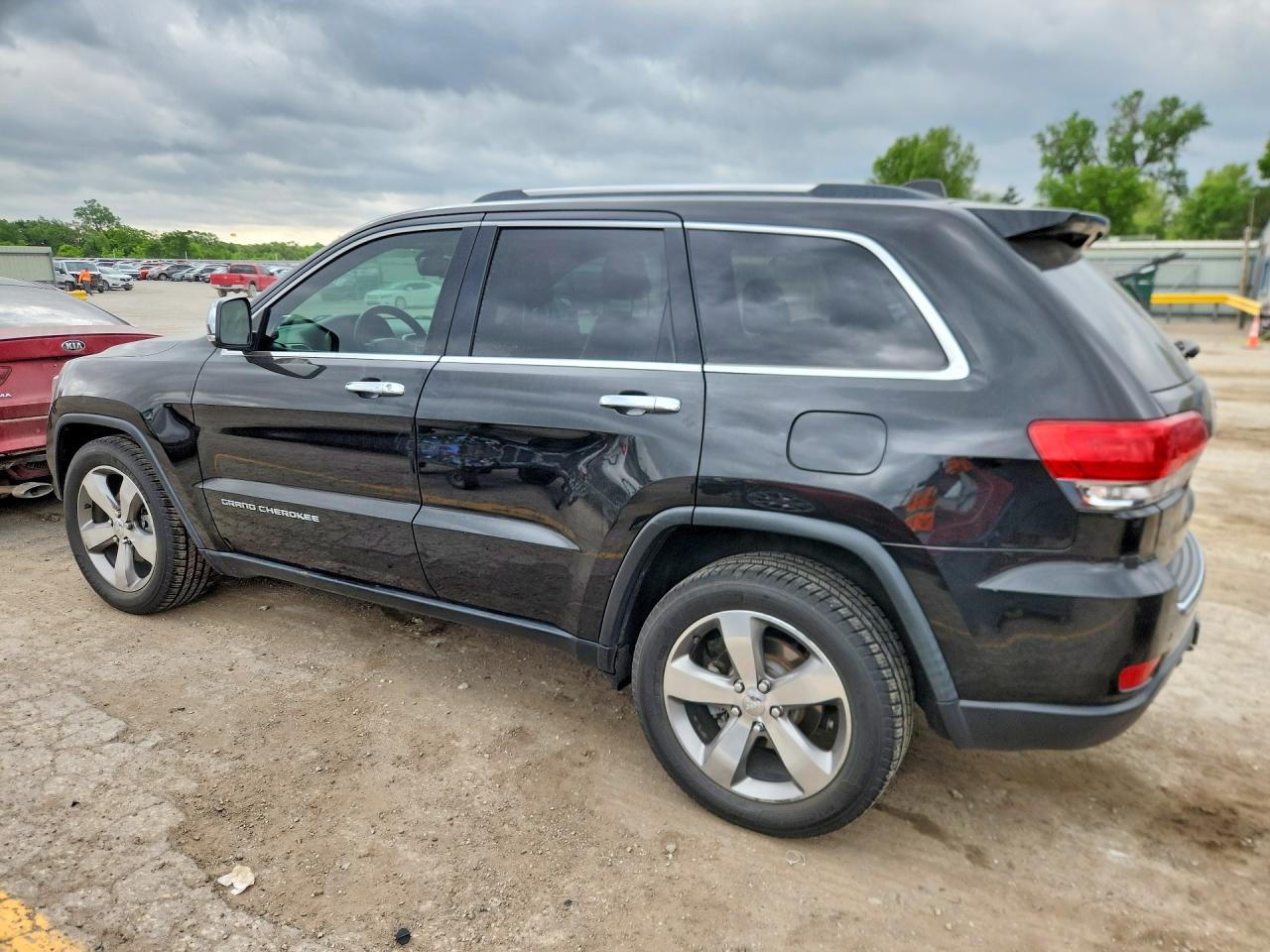 2014 Jeep Grand Cherokee Black vin: 1C4RJEBG1EC239817