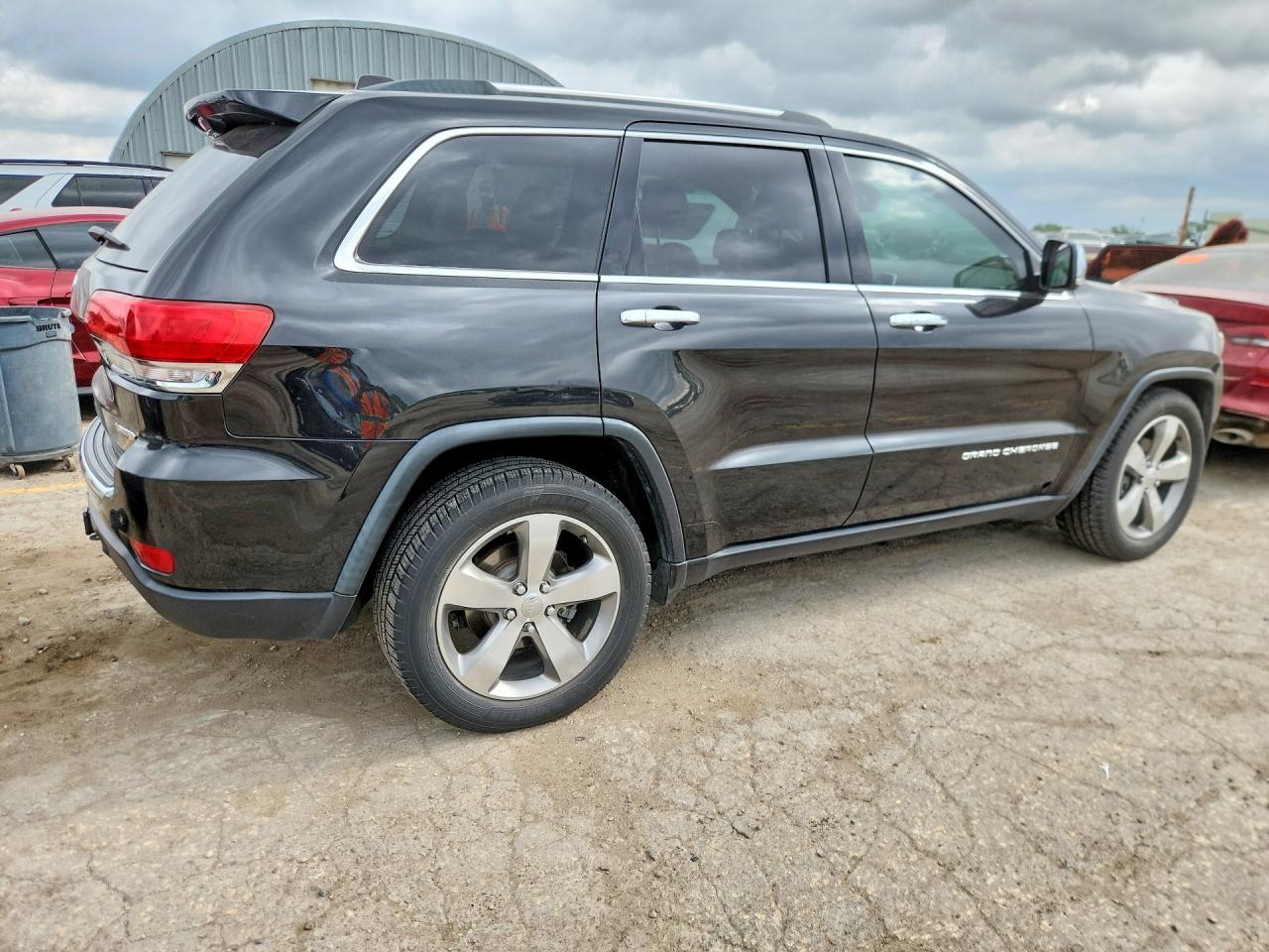 2014 Jeep Grand Cherokee Black vin: 1C4RJEBG1EC239817