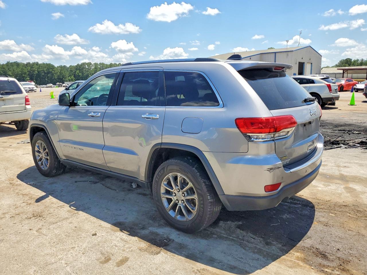 2014 Jeep Grand Cherokee Limited Silver vin: 1C4RJEBG1EC248212