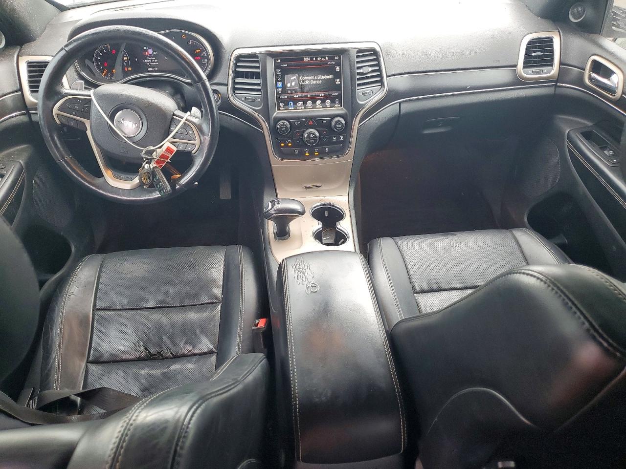 2014 Jeep Grand Cherokee Limited White vin: 1C4RJEBG1EC442206