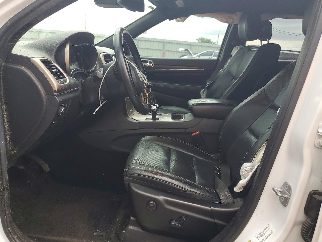 2014 Jeep Grand Cherokee Limited White vin: 1C4RJEBG1EC442206