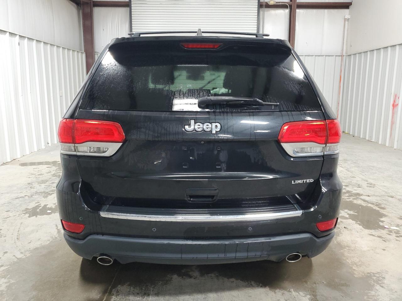 2014 Jeep Grand Cherokee Limited Black vin: 1C4RJEBG1EC461063 Damage: Rear Bumper, Heavy Scratch, 3 To 4 Inches