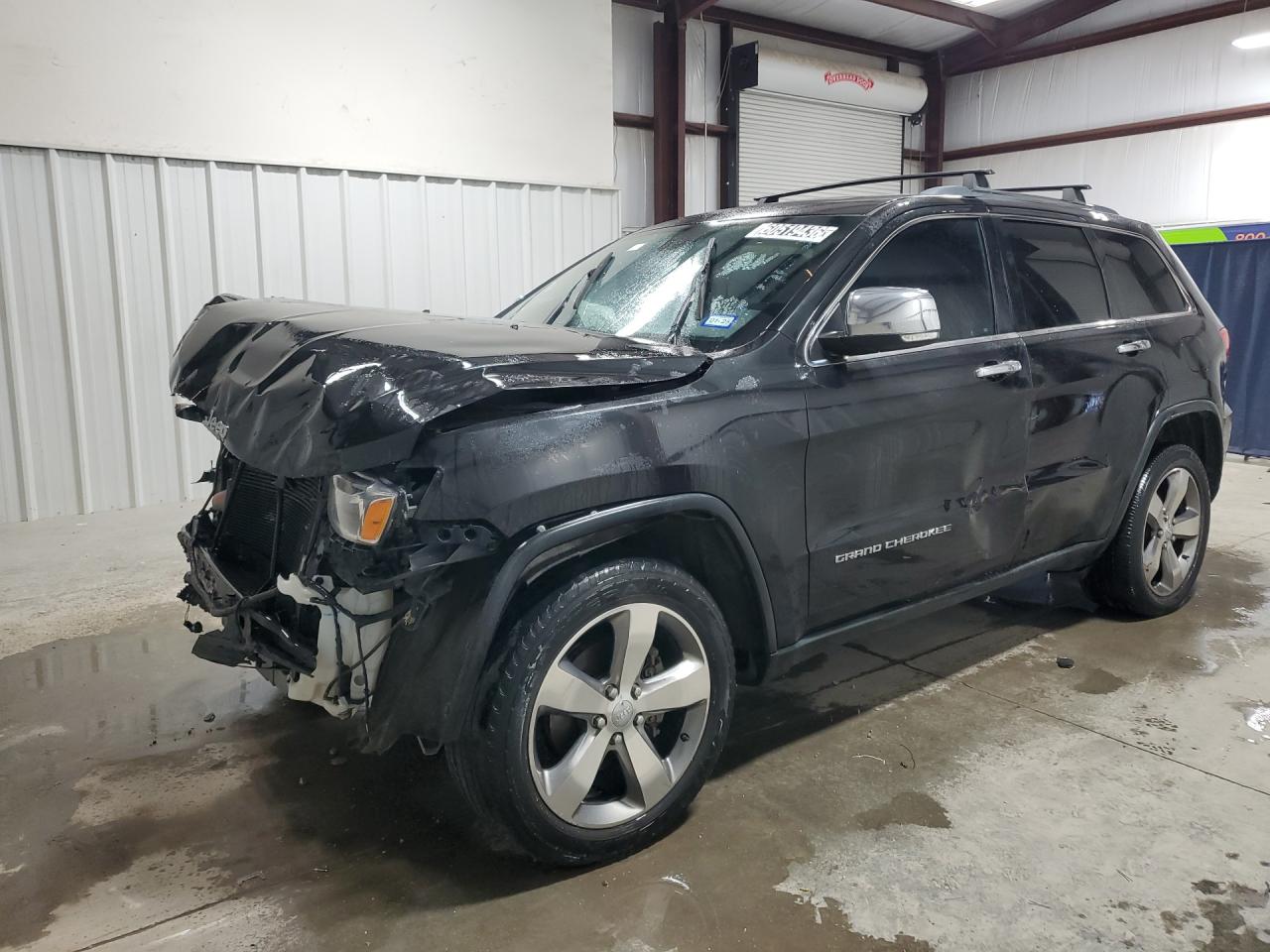 2014 Jeep Grand Cherokee Limited Black vin: 1C4RJEBG1EC461063 Damage: Left Front Fender, Dent(S) W/No Paint Dmg, Pdr-1 Dent