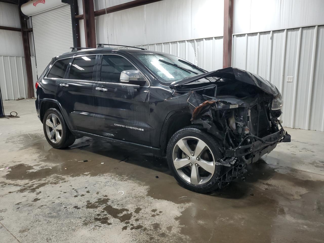 2014 Jeep Grand Cherokee Limited Black vin: 1C4RJEBG1EC461063 Damage: Hood, Dent(S) W/ Paint Dmg, > 12 Inches