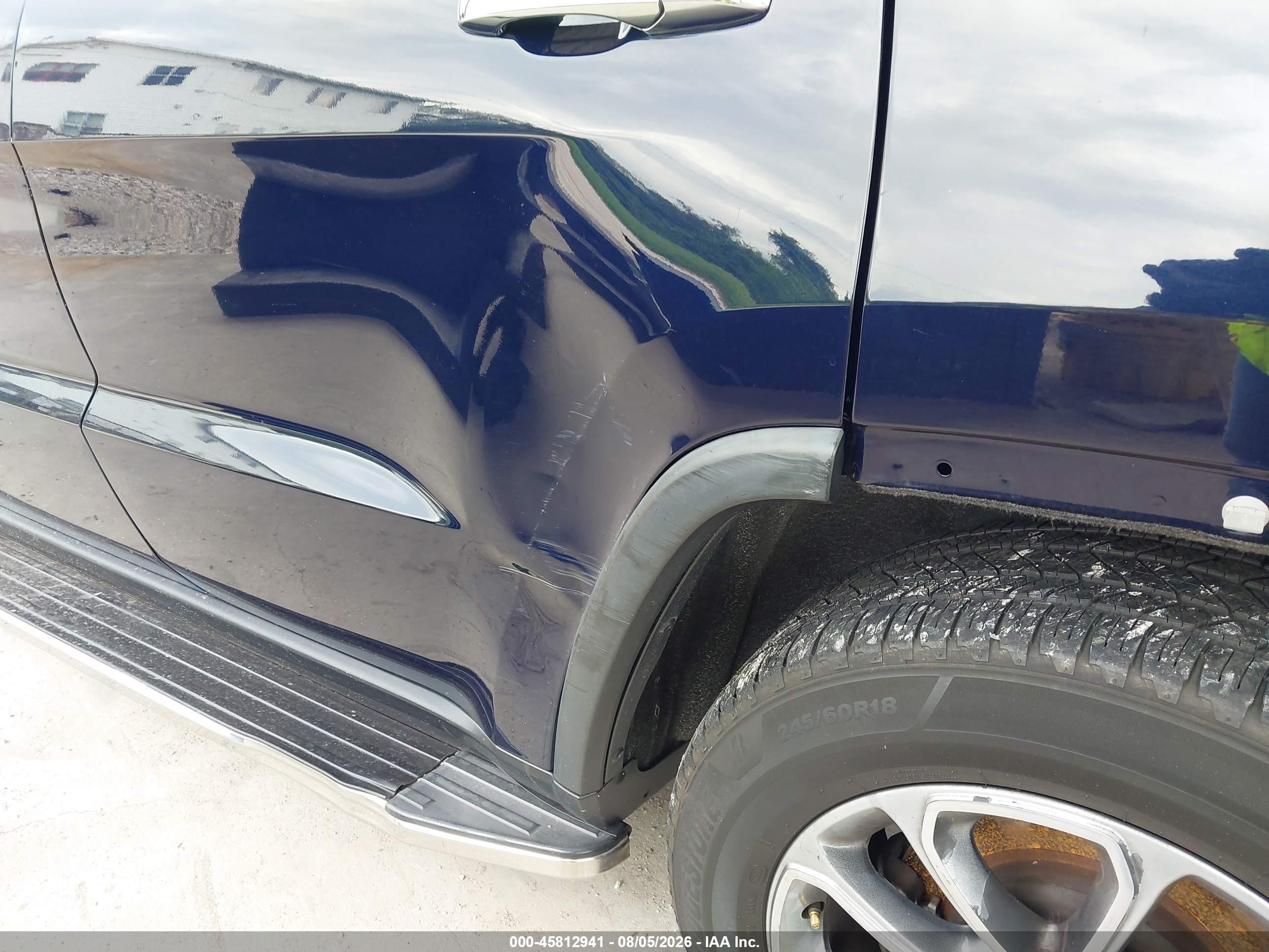 2014 Jeep Grand Cherokee Limited Dark Blue vin: 1C4RJEBG1EC573555