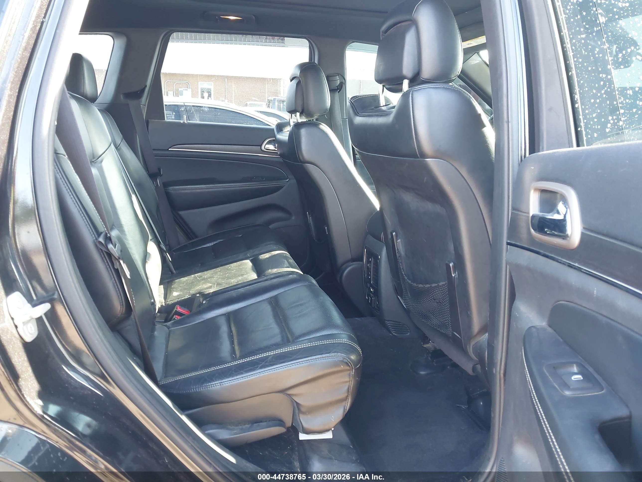 2015 Jeep Grand Cherokee Limited Black vin: 1C4RJEBG1FC217141