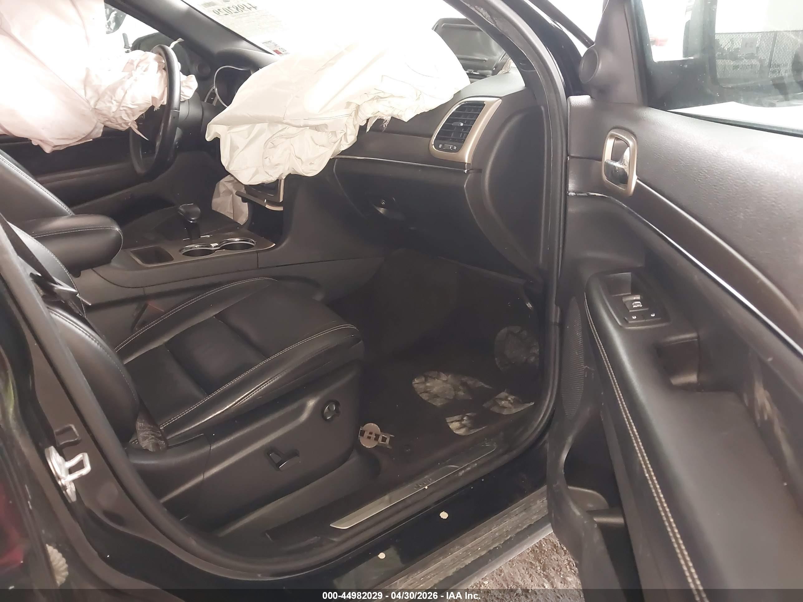 2015 Jeep Grand Cherokee Limited Black vin: 1C4RJEBG1FC231010