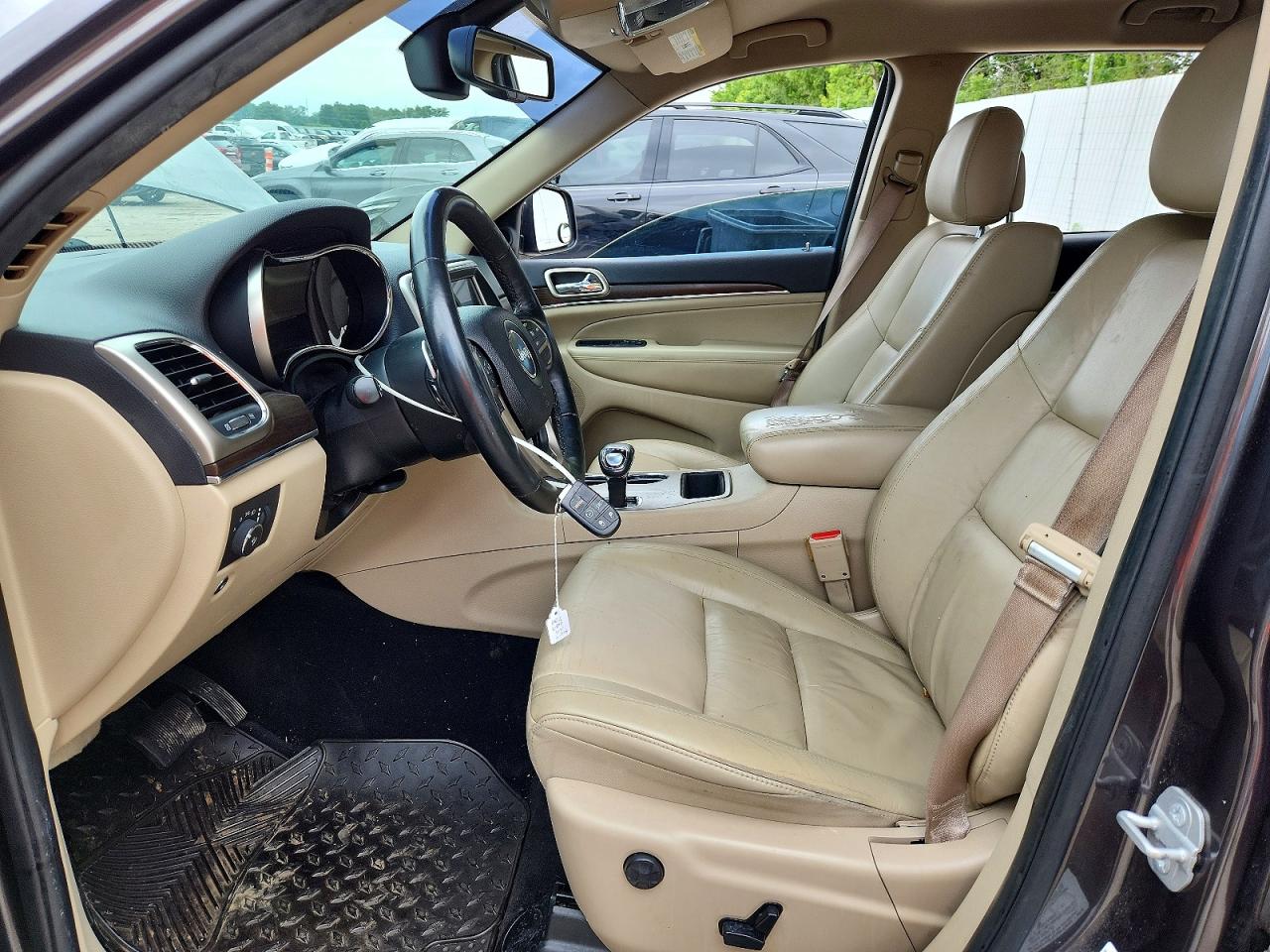 2015 Jeep Grand Cherokee Limited Gray vin: 1C4RJEBG1FC713959