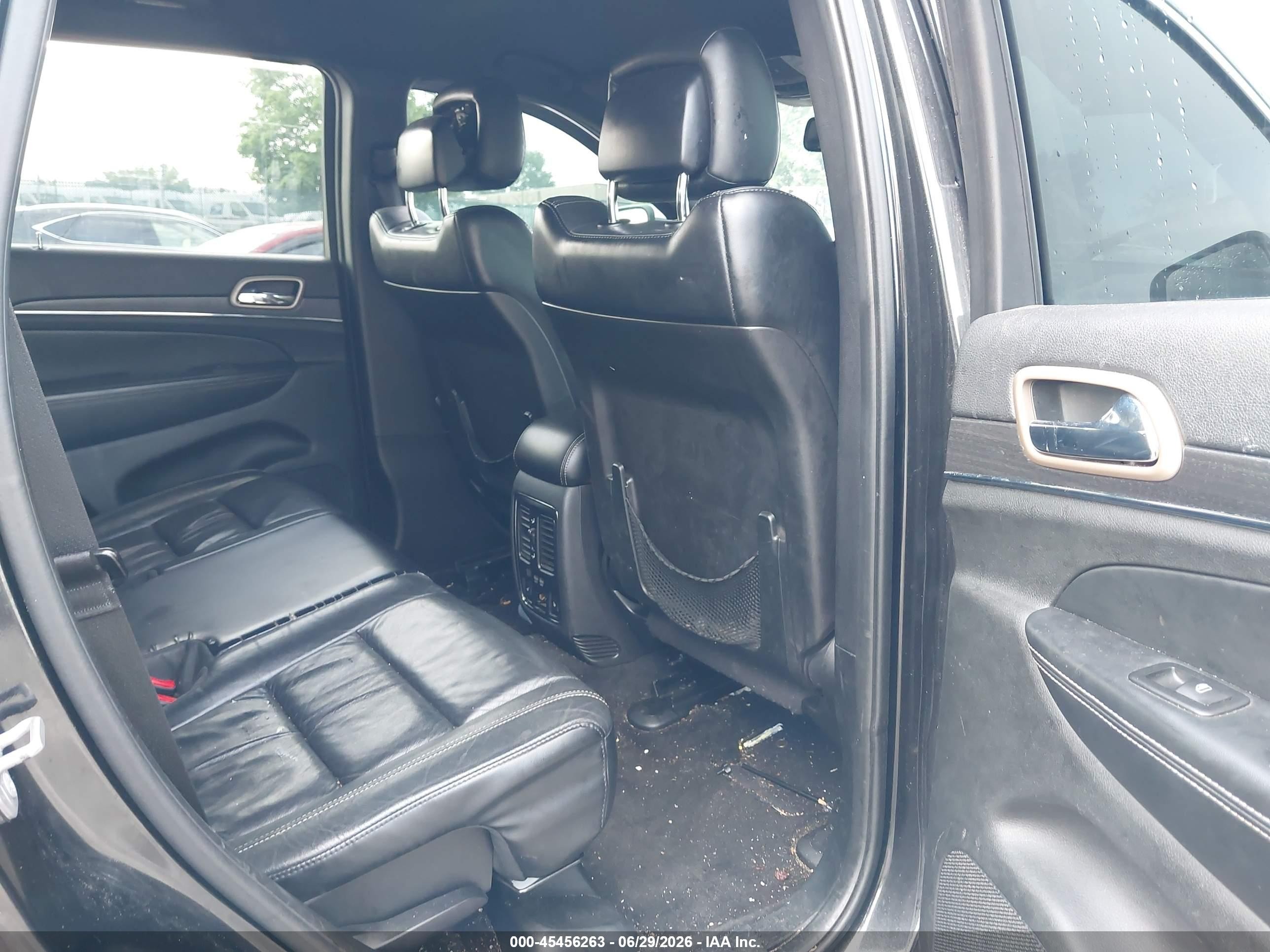 2015 Jeep Grand Cherokee Limited Black vin: 1C4RJEBG1FC763759
