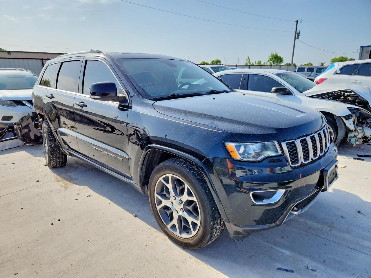 2018 Jeep Grand Cherokee Limited Black vin: 1C4RJEBG1JC361829