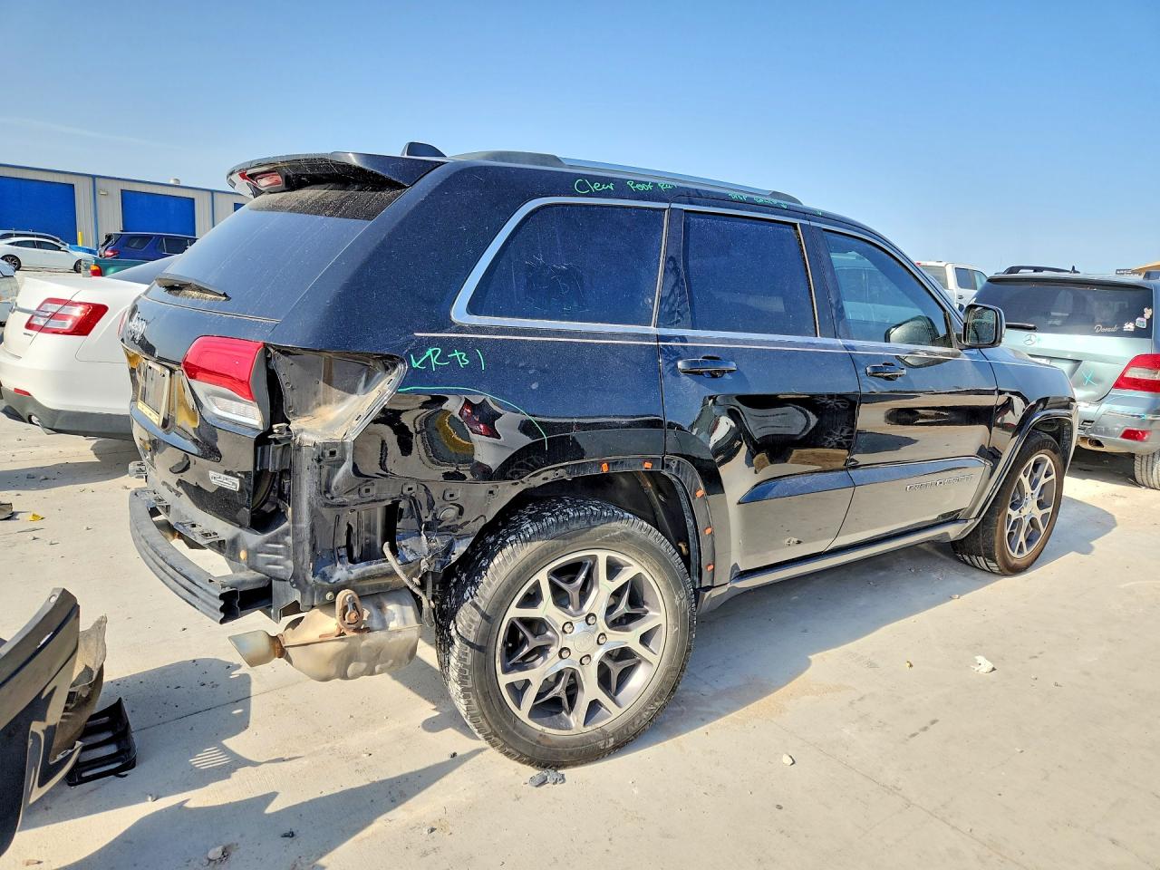2018 Jeep Grand Cherokee Limited Black vin: 1C4RJEBG1JC361829