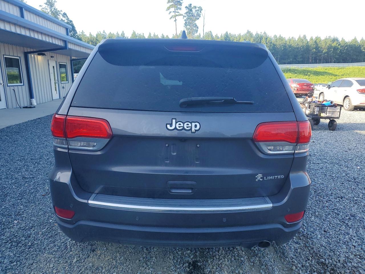 2018 Jeep Grand Cherokee Limited Black vin: 1C4RJEBG1JC480206