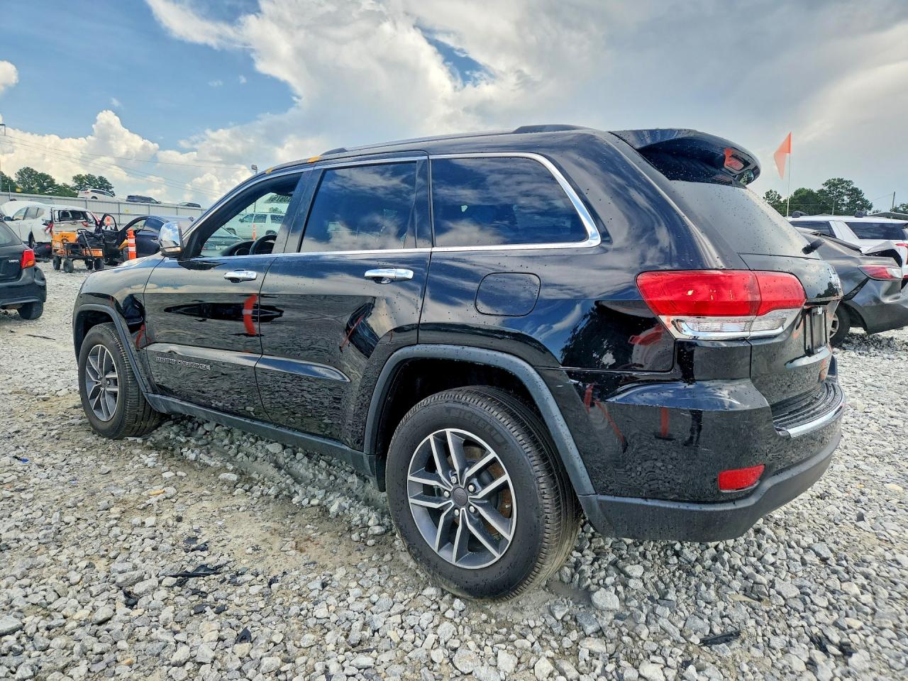 2019 Jeep Grand Cherokee Limited Черный vin: 1C4RJEBG1KC857313