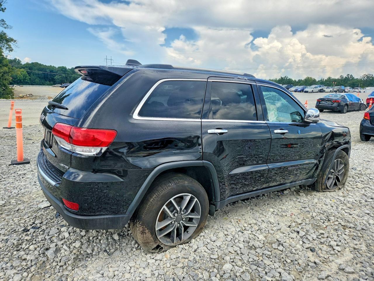 2019 Jeep Grand Cherokee Limited Черный vin: 1C4RJEBG1KC857313