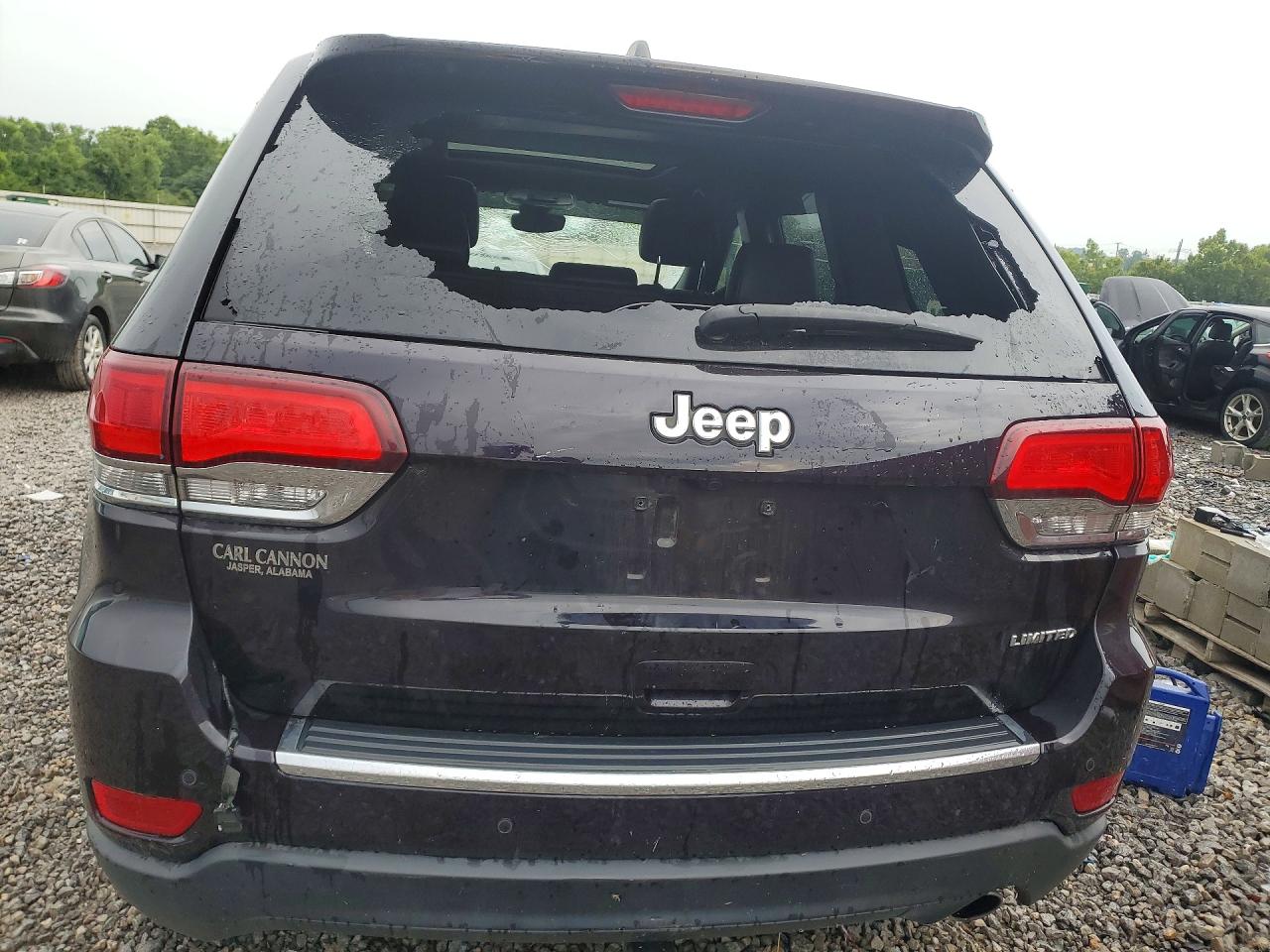 2020 Jeep Grand Cherokee Limited Black vin: 1C4RJEBG1LC280915