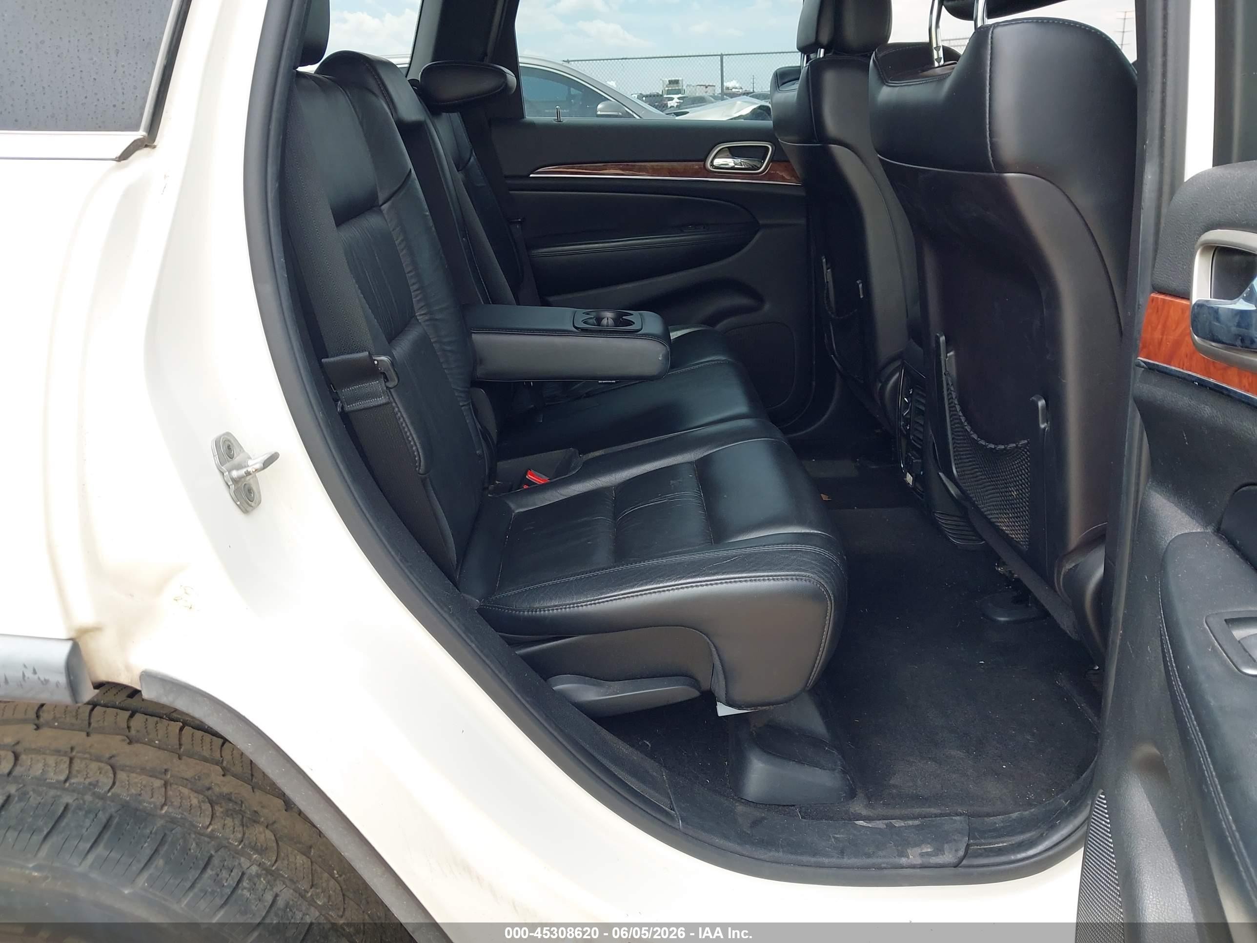 2012 Jeep Grand Cherokee Limited White vin: 1C4RJEBG2CC125306