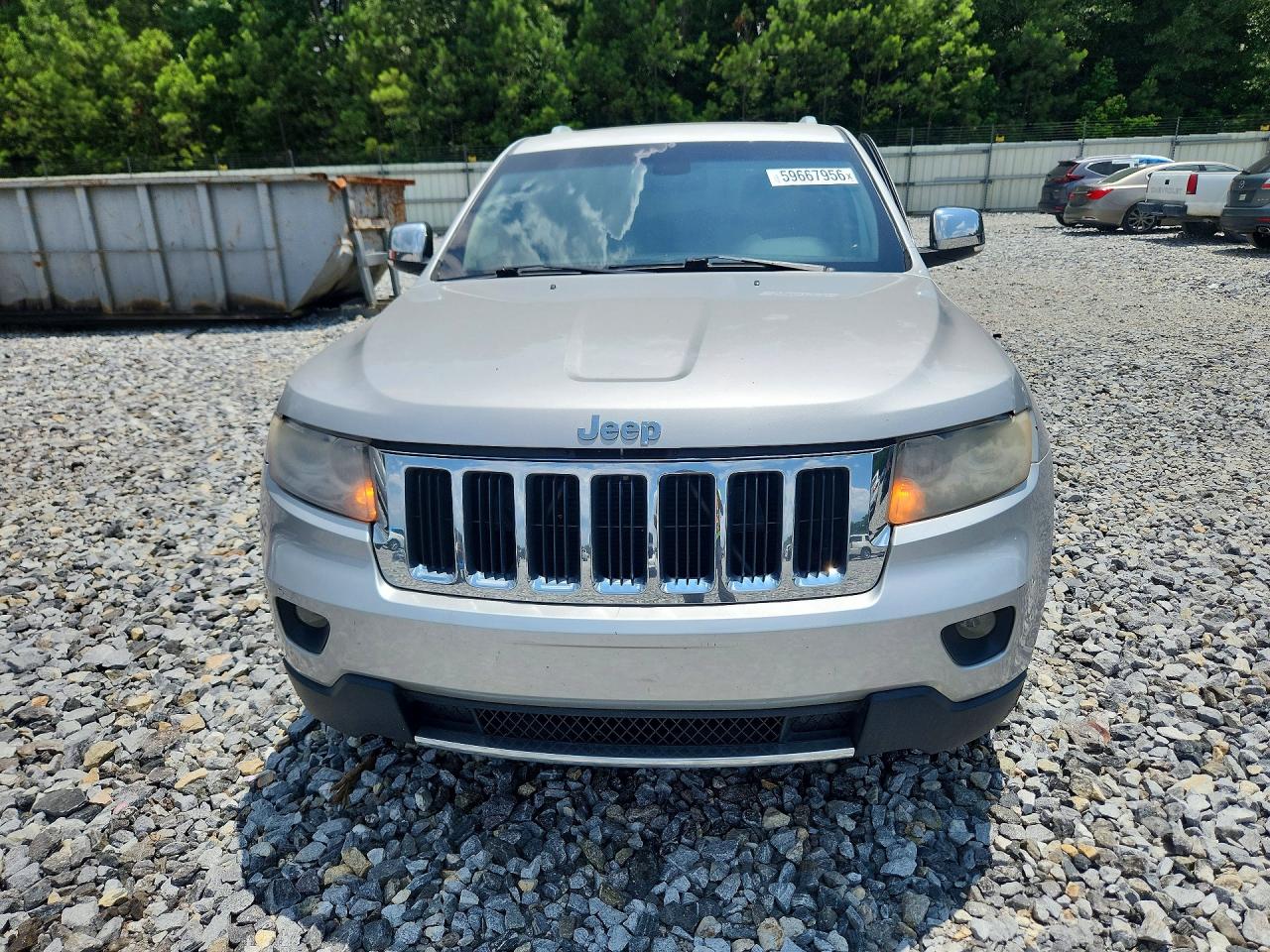 2012 Jeep Grand Cherokee Limited Silver vin: 1C4RJEBG2CC204362