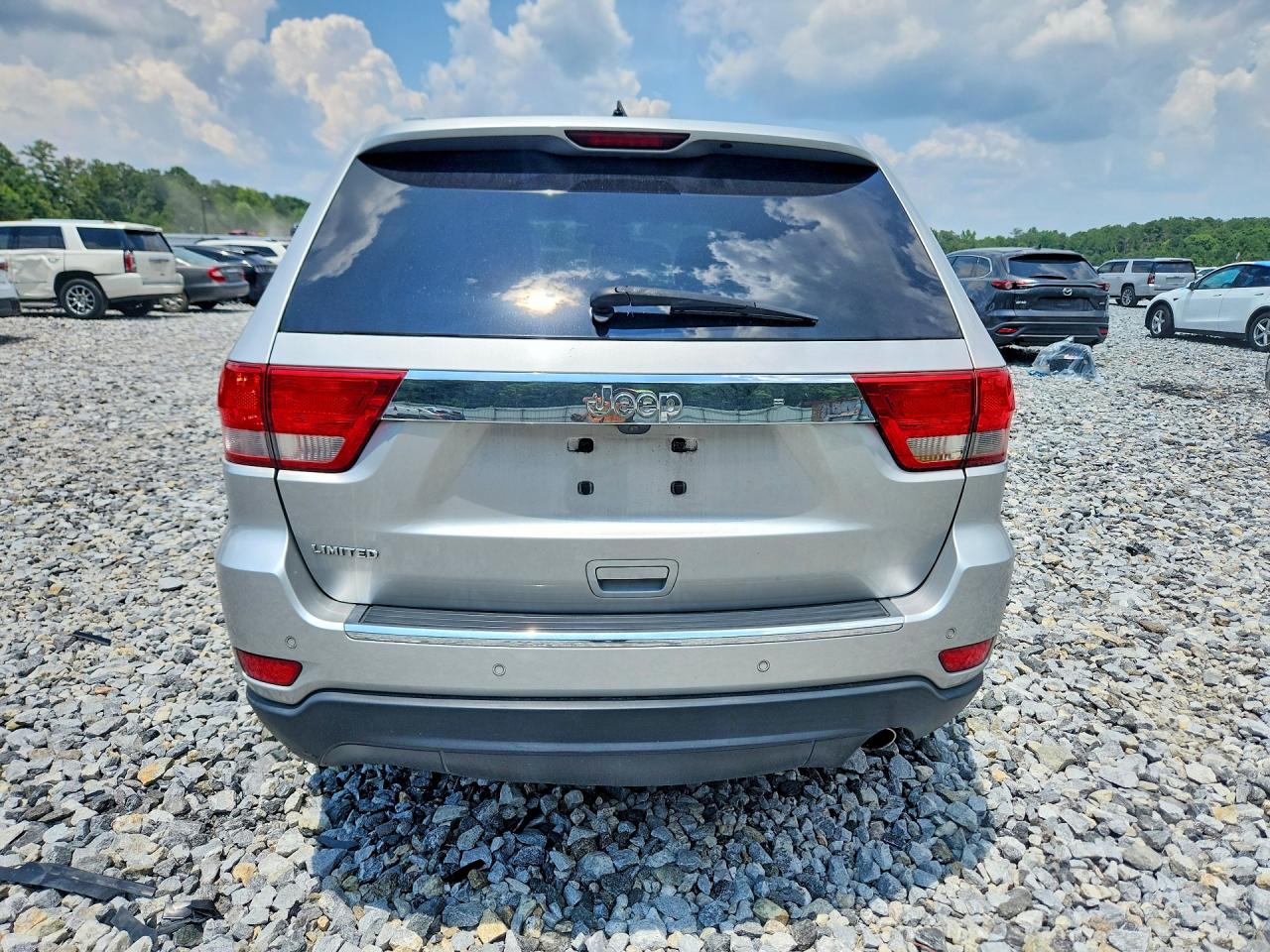 2012 Jeep Grand Cherokee Limited Silver vin: 1C4RJEBG2CC204362
