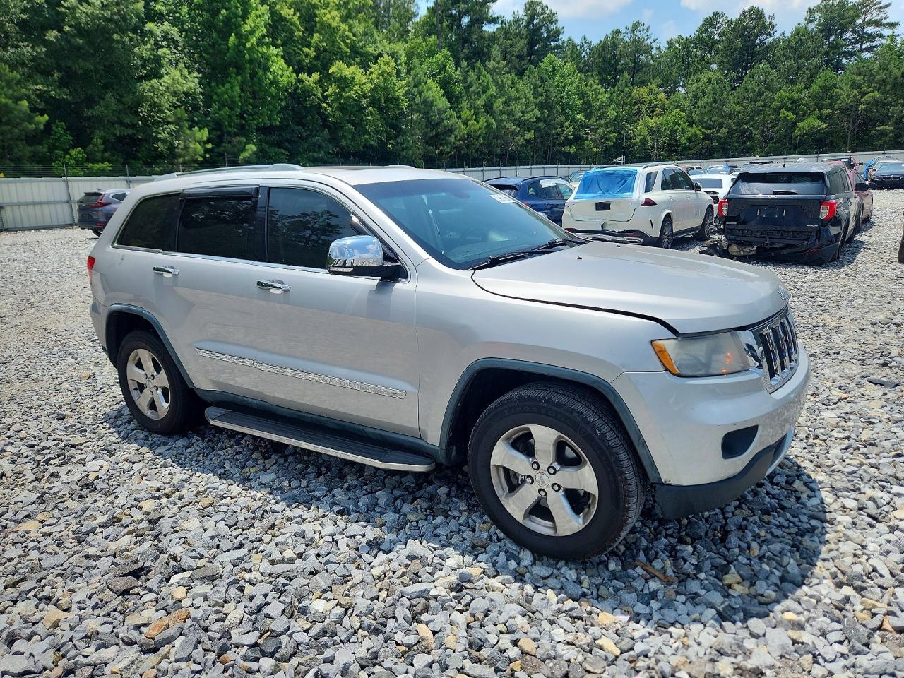2012 Jeep Grand Cherokee Limited Silver vin: 1C4RJEBG2CC204362