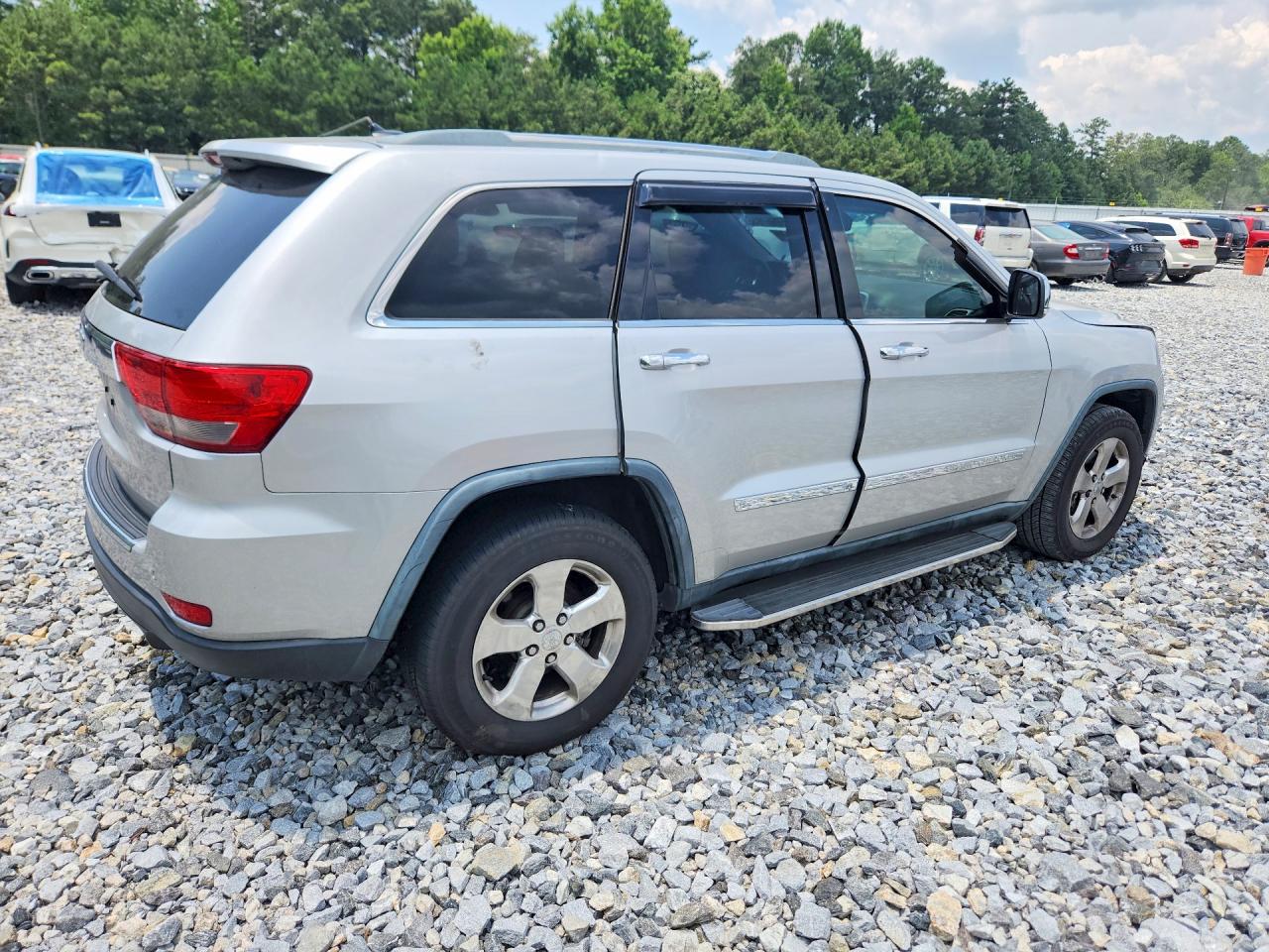 2012 Jeep Grand Cherokee Limited Silver vin: 1C4RJEBG2CC204362