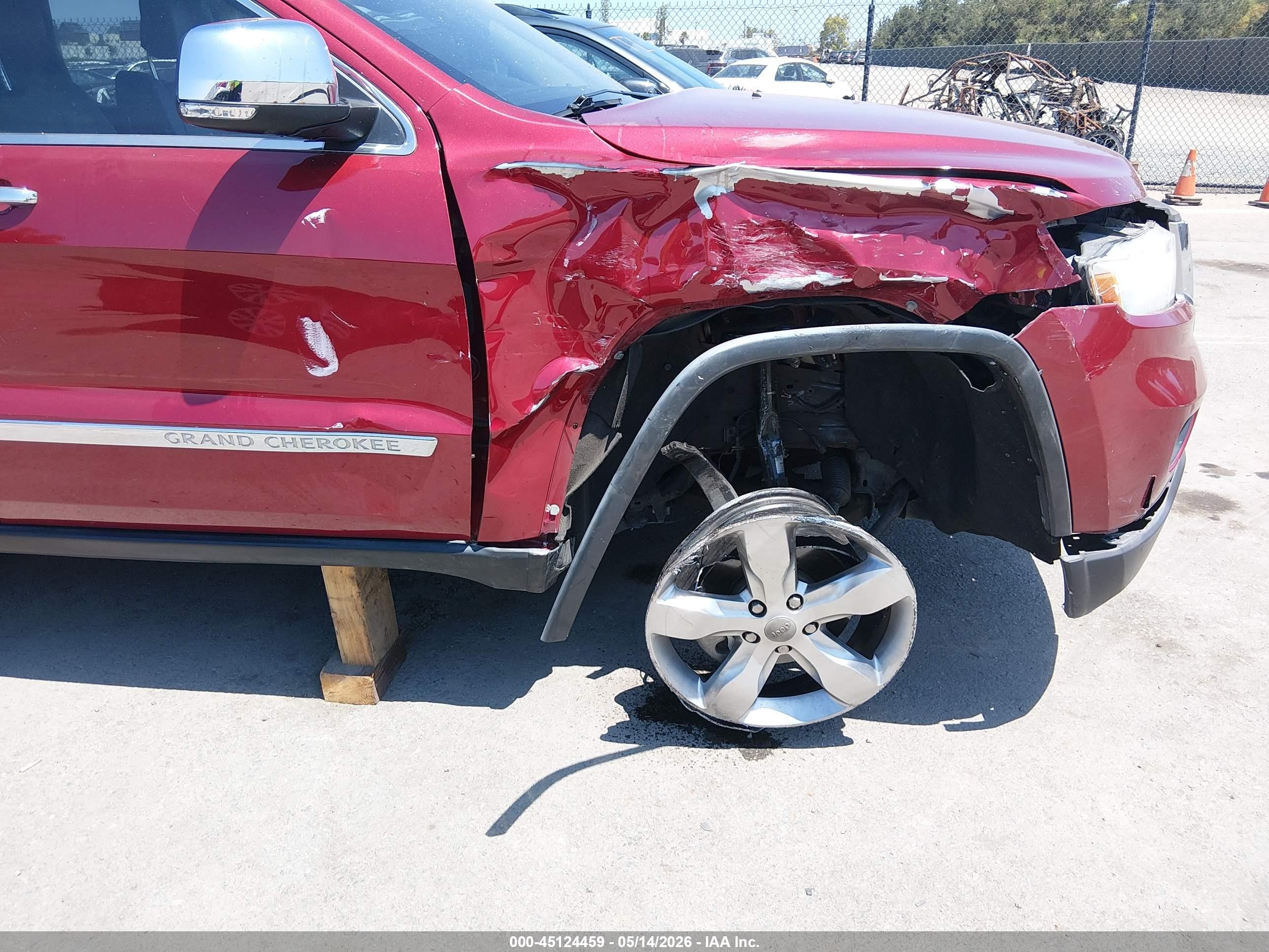 2013 Jeep Grand Cherokee Limited Burgundy vin: 1C4RJEBG2DC606402