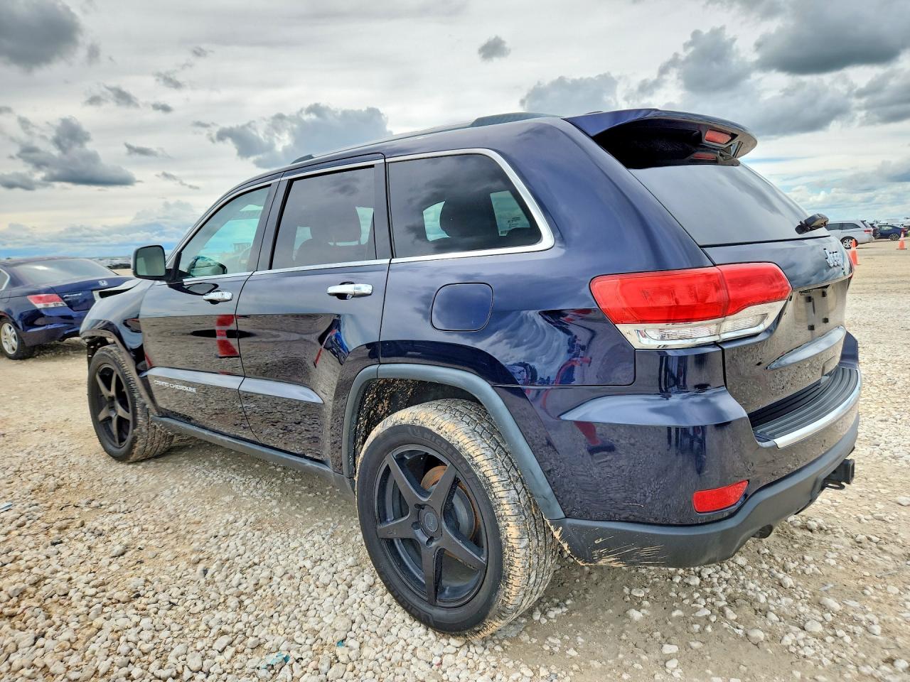 2014 Jeep Grand Cherokee Limited Blue vin: 1C4RJEBG2EC138060