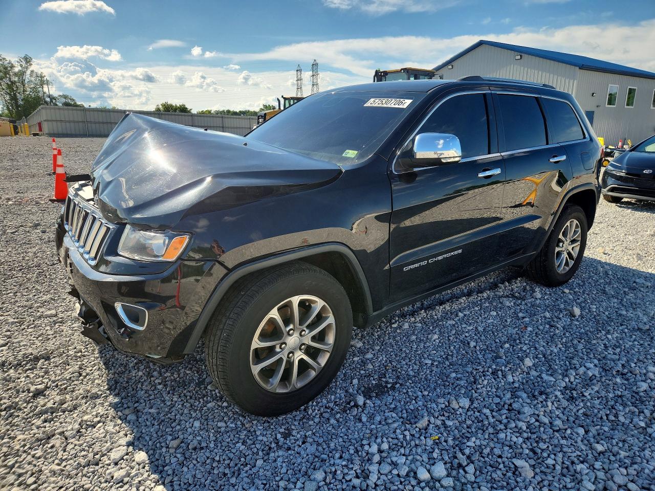 2014 Jeep Grnd Cheroke Black vin: 1C4RJEBG2EC192541