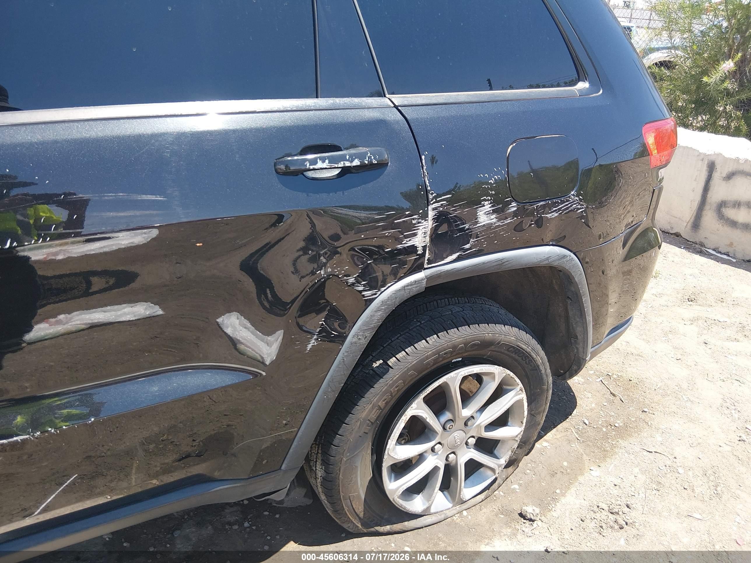 2014 Jeep Grand Cherokee Limited Black vin: 1C4RJEBG2EC303654