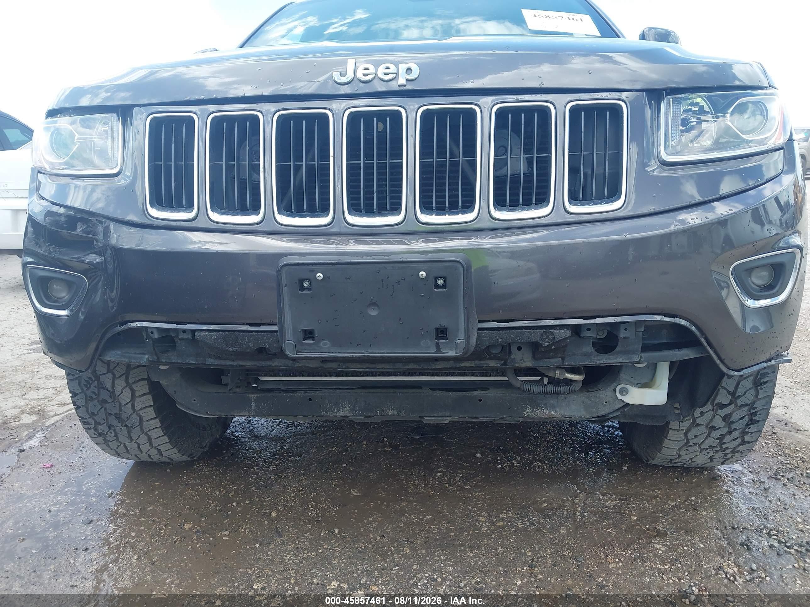 2014 Jeep Grand Cherokee Limited Gray vin: 1C4RJEBG2EC529290