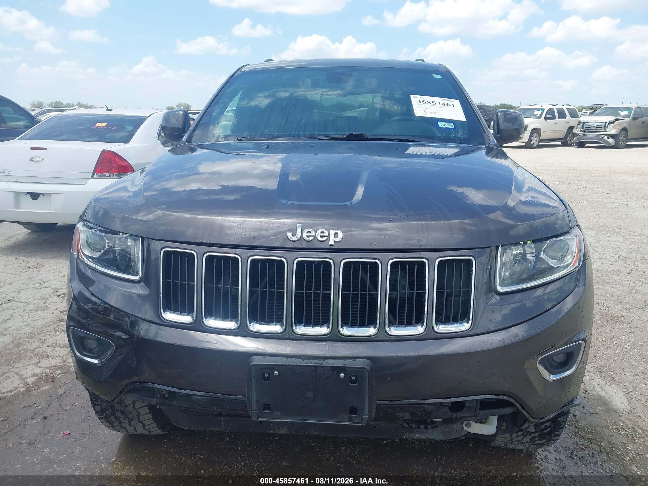2014 Jeep Grand Cherokee Limited Gray vin: 1C4RJEBG2EC529290