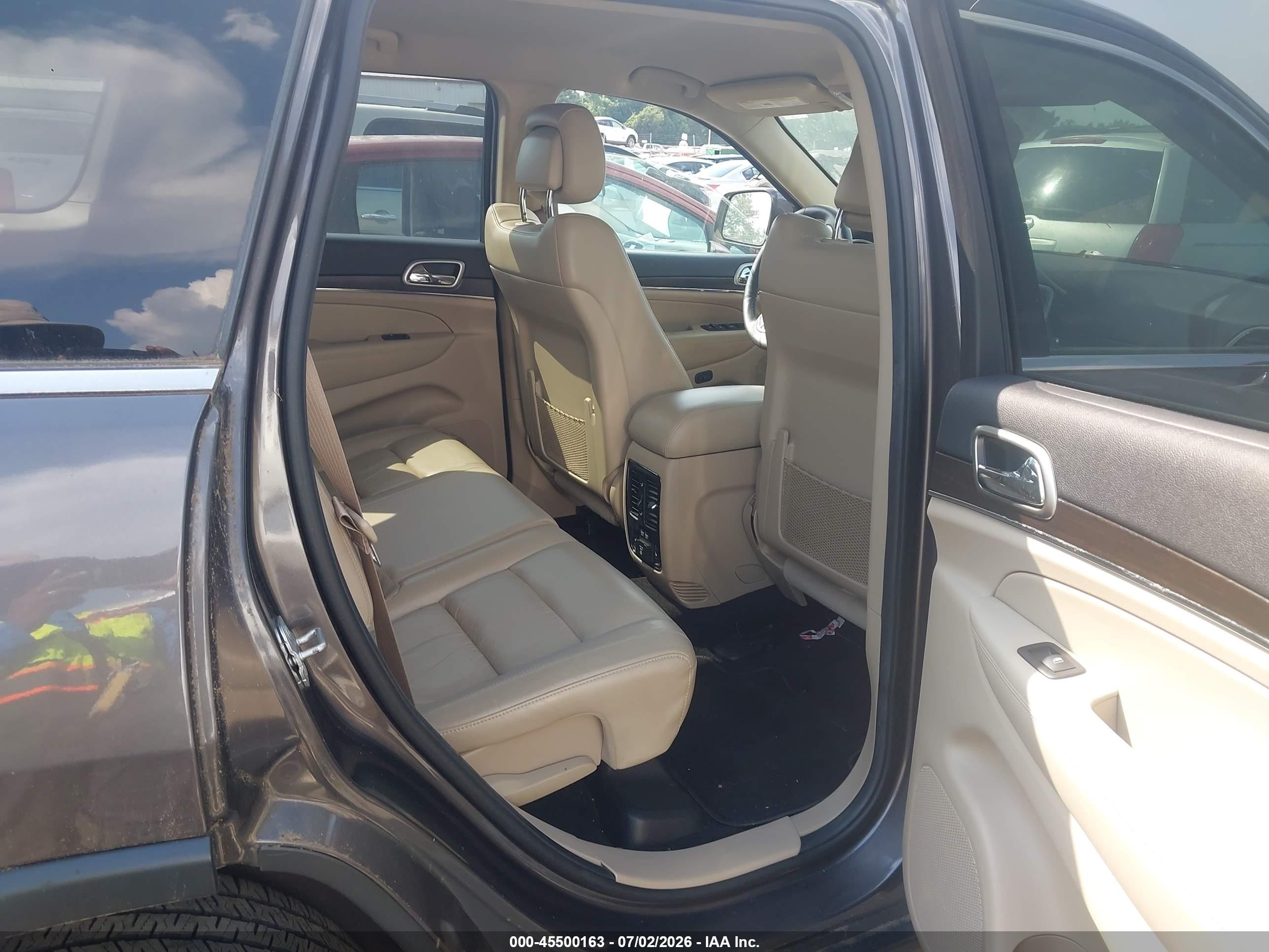 2014 Jeep Grand Cherokee Limited Gray vin: 1C4RJEBG2EC542878