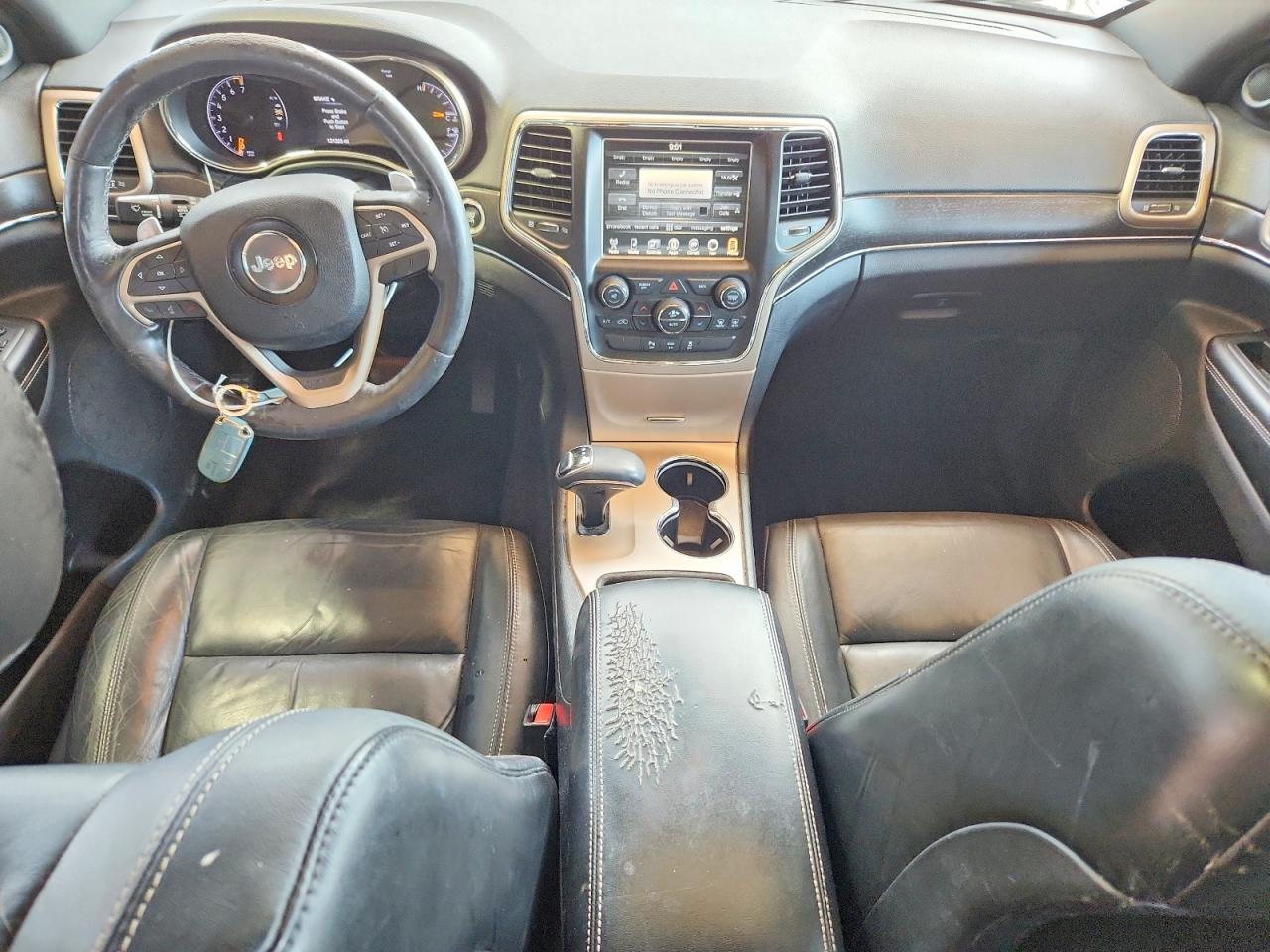 2015 Jeep Grand Cherokee Limited White vin: 1C4RJEBG2FC218573