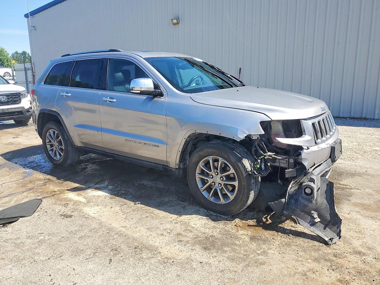 2015 Jeep Grand Cherokee Limited Gray vin: 1C4RJEBG2FC708754