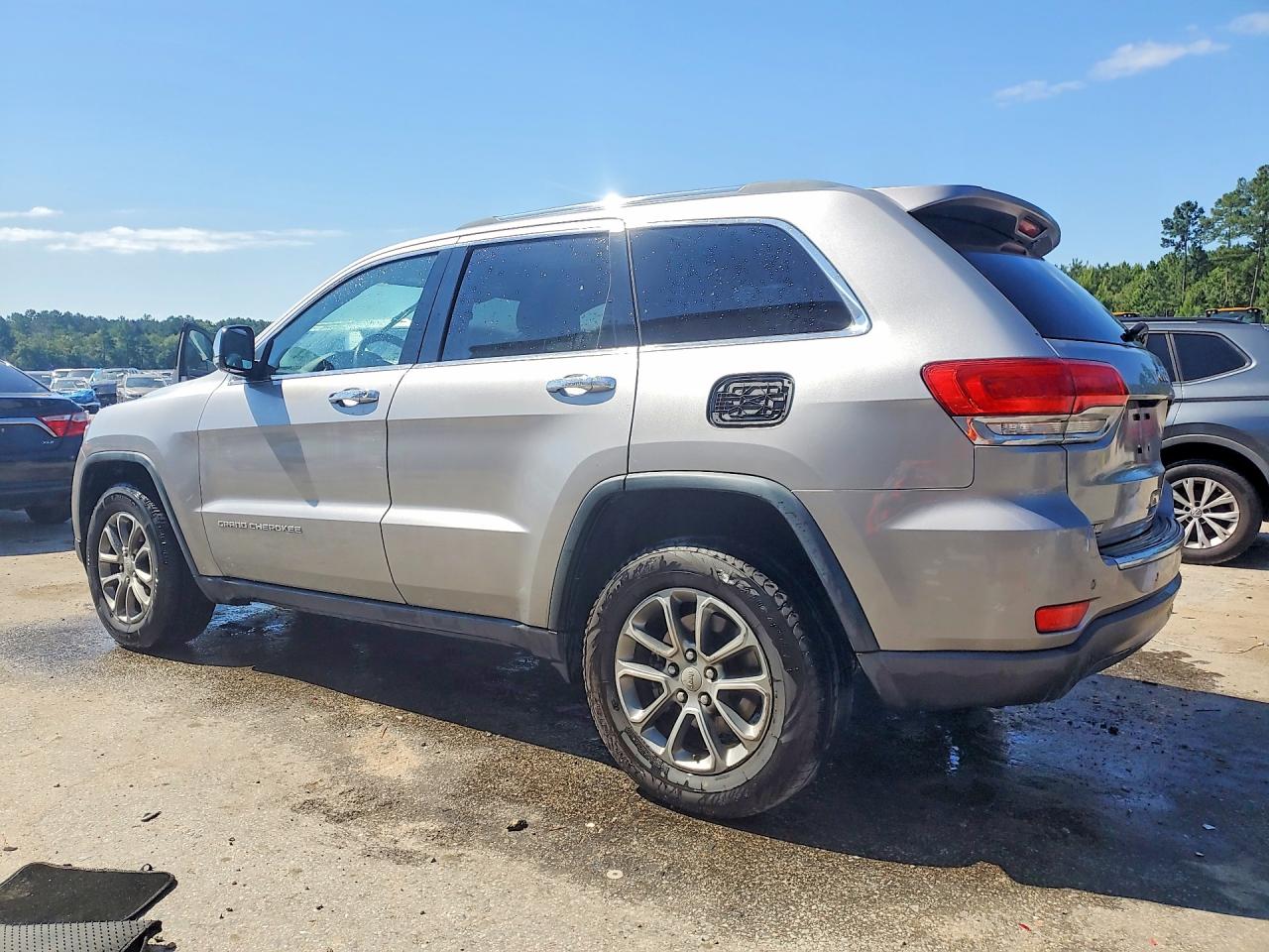 2015 Jeep Grand Cherokee Limited Gray vin: 1C4RJEBG2FC708754